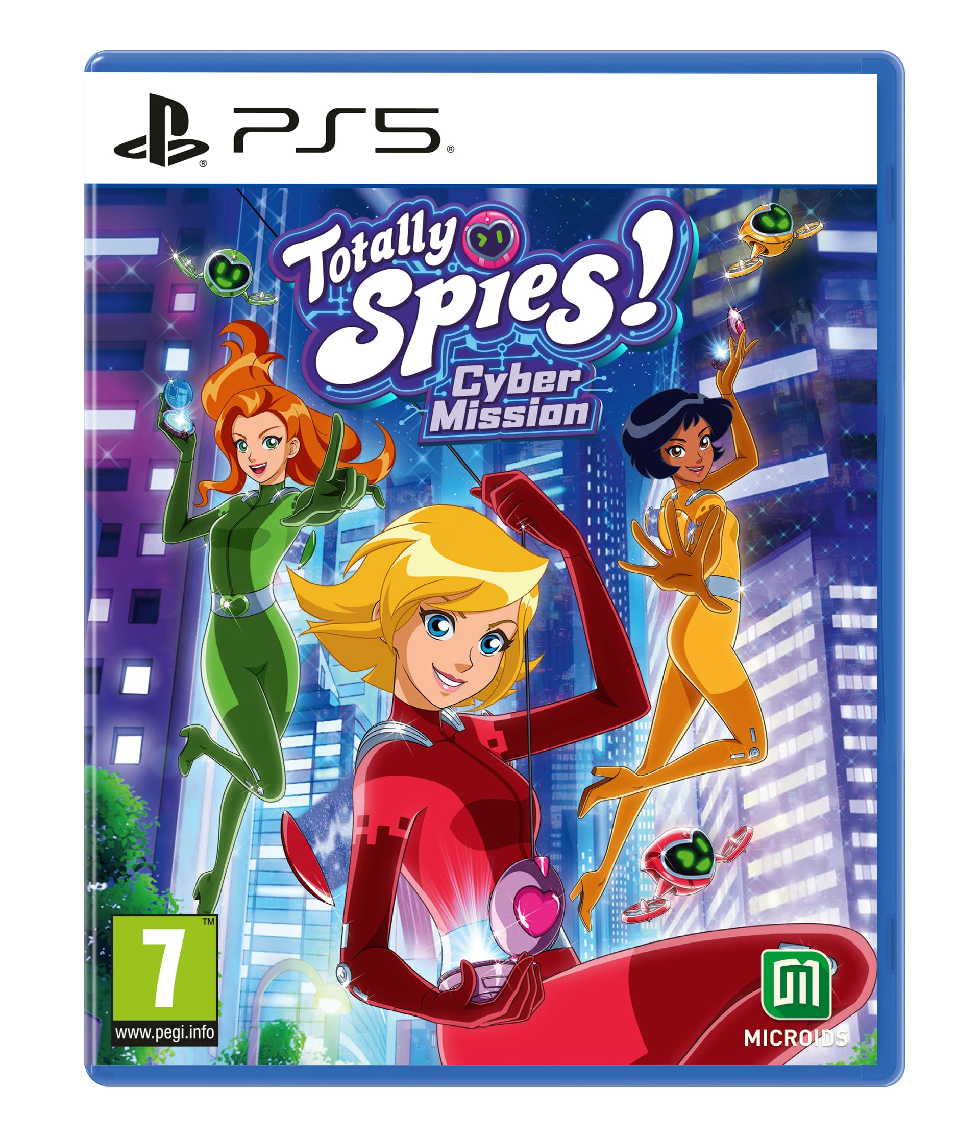 PRODUCT DETAILS 【商品情報】・商品名：Totally Spies - Cyber Mission - PS5・対応機種：PlayStation 5（PS5）・仕様：北米版・言語：英語【コンディション】・海外直輸入品です。・パッケージに輸送によるスレ・小傷がある場合があります。 ■ 北米版ゲームについてのご注意（必ずお読みください） 【北米版 ゲームについてのご注意】こちらの商品は、北米版（海外仕様）のゲームソフトです。・PS5のゲームディスクはリージョンフリーのため、日本国内のPS5本体でもプレイいただけます。・ディスク版のため、ディスクドライブ非搭載のPS5 Digital Editionではご利用いただけません。・ゲーム内の表示および音声は英語です。日本語には対応しておりません。・追加コンテンツ（DLC）やオンライン機能のご利用には、北米（海外）アカウントが必要となる場合があります。・一部のタイトルでは、お手持ちの本体・環境により正常に動作しない場合があります。・海外版であることを理由とした返品・交換はお受けできません。 ■ ご注意 ・掲載画像は実物に近い色味になるよう調整しておりますが、ご利用の環境により差異が生じる場合があります。・複数店舗で在庫を共有しているため、ご注文後に在庫切れとなる場合がございます。・海外倉庫からのお取り寄せのため、発送までに数日〜2〜3週間程度かかる場合があります。 ■ 納期についてお届けの目安を必ずご確認ください。 ご注意 海外からの輸入品となります。海外輸送のため、外箱に軽微なスレ等がある場合がございますが、商品本体には影響ございません。 ※在庫状況は仕入先の在庫情報をもとに出来る限り正確に表示しておりますが、取寄せ商品のため、タイミングによりご注文後に欠品・キャンセルとなる場合がございます。