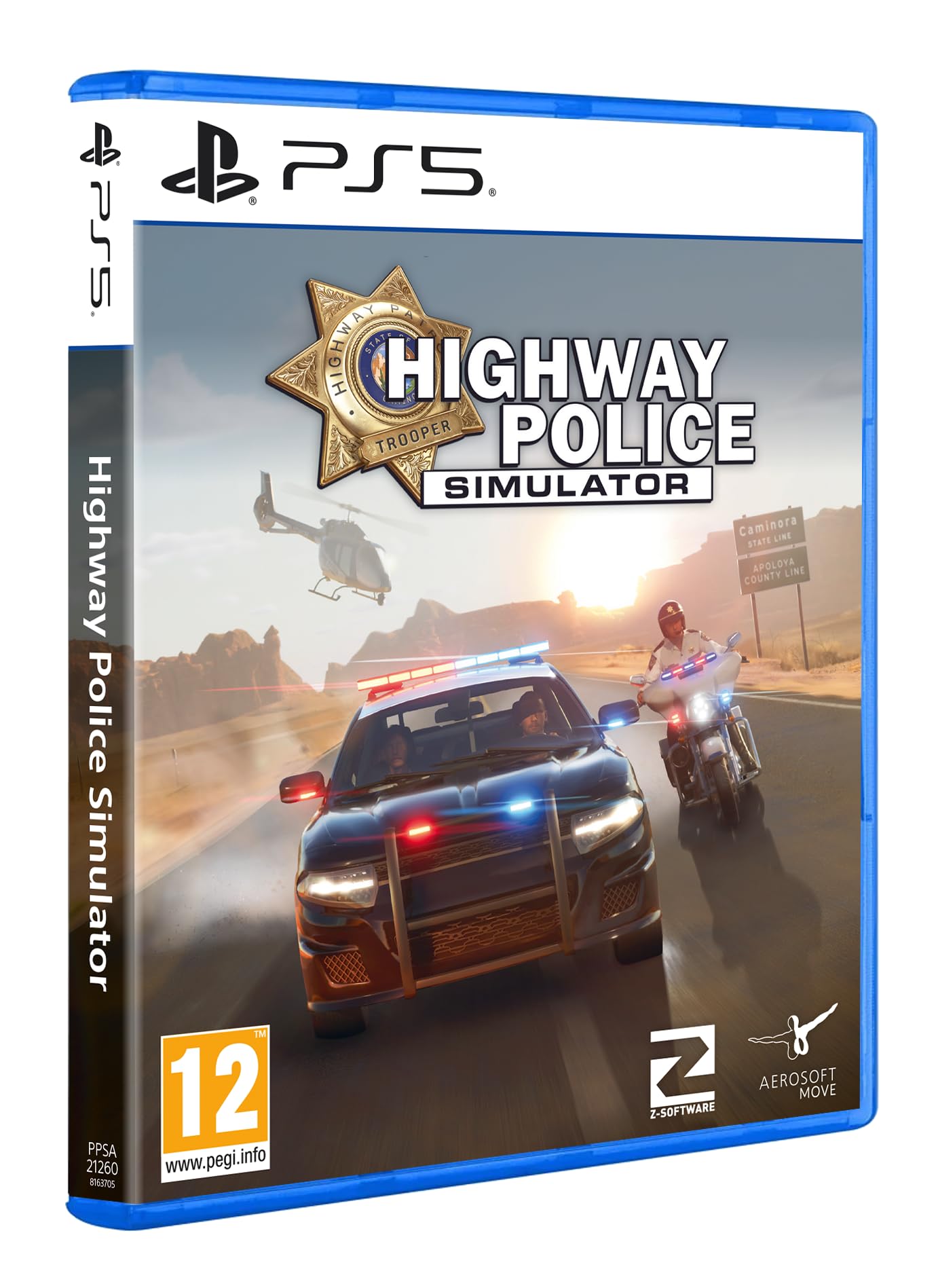 Highway Police Simulator Playstation 5 北米版 PS5 プレイステーション5 海外版ソフト