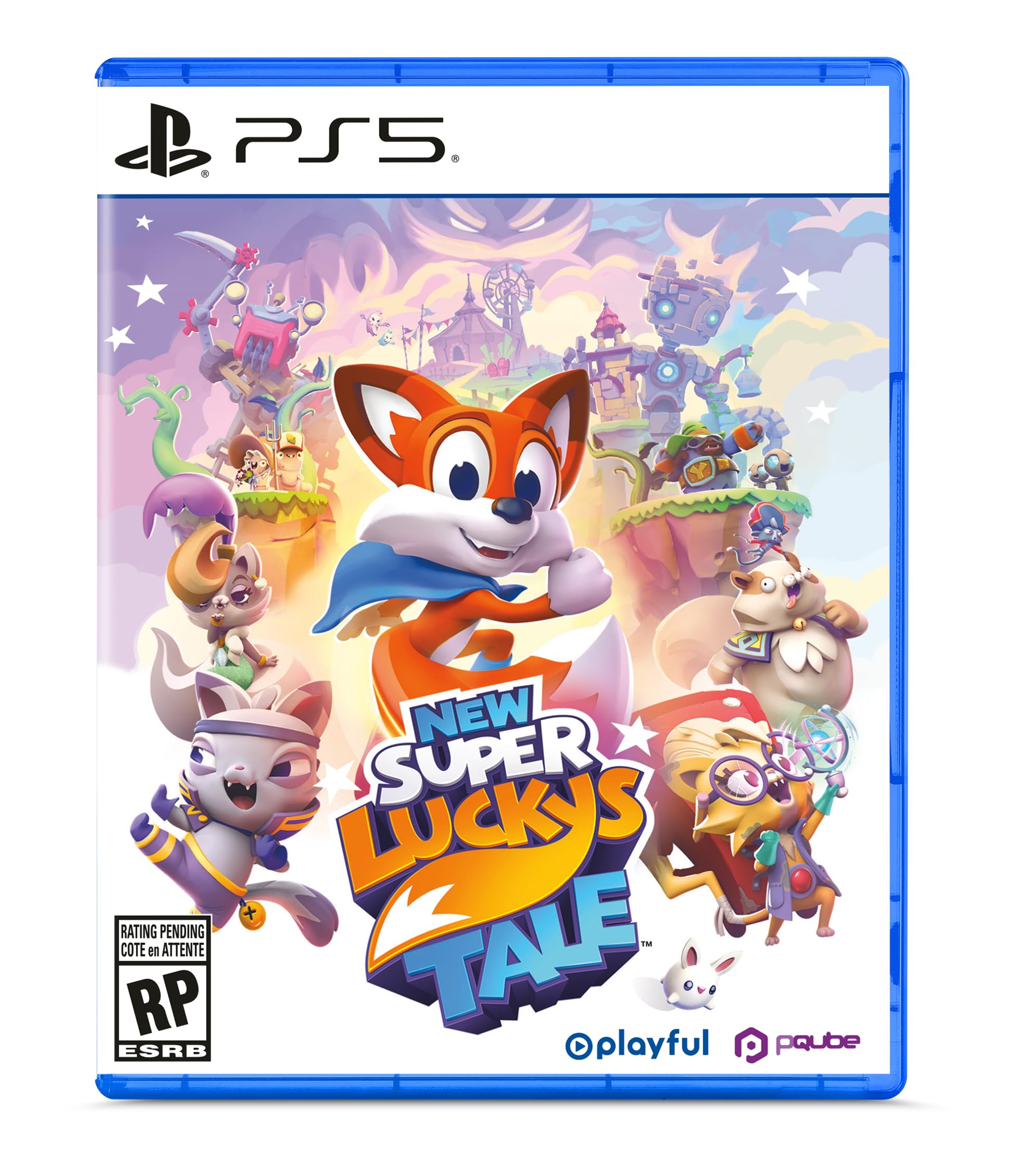 PRODUCT DETAILS 【商品情報】・商品名：New Super Lucky's Tale - PlayStation 5・対応機種：PlayStation 5（PS5）・仕様：北米版・言語：英語【コンディション】・海外直輸入品です。・パッケージに輸送によるスレ・小傷がある場合があります。 ■ 北米版ゲームについてのご注意（必ずお読みください） 【北米版 ゲームについてのご注意】こちらの商品は、北米版（海外仕様）のゲームソフトです。・PS5のゲームディスクはリージョンフリーのため、日本国内のPS5本体でもプレイいただけます。・ディスク版のため、ディスクドライブ非搭載のPS5 Digital Editionではご利用いただけません。・ゲーム内の表示および音声は英語です。日本語には対応しておりません。・追加コンテンツ（DLC）やオンライン機能のご利用には、北米（海外）アカウントが必要となる場合があります。・一部のタイトルでは、お手持ちの本体・環境により正常に動作しない場合があります。・海外版であることを理由とした返品・交換はお受けできません。 ■ ご注意 ・掲載画像は実物に近い色味になるよう調整しておりますが、ご利用の環境により差異が生じる場合があります。・複数店舗で在庫を共有しているため、ご注文後に在庫切れとなる場合がございます。・海外倉庫からのお取り寄せのため、発送までに数日〜2〜3週間程度かかる場合があります。 ■ 納期についてお届けの目安を必ずご確認ください。 ご注意 海外からの輸入品となります。海外輸送のため、外箱に軽微なスレ等がある場合がございますが、商品本体には影響ございません。 ※在庫状況は仕入先の在庫情報をもとに出来る限り正確に表示しておりますが、取寄せ商品のため、タイミングによりご注文後に欠品・キャンセルとなる場合がございます。
