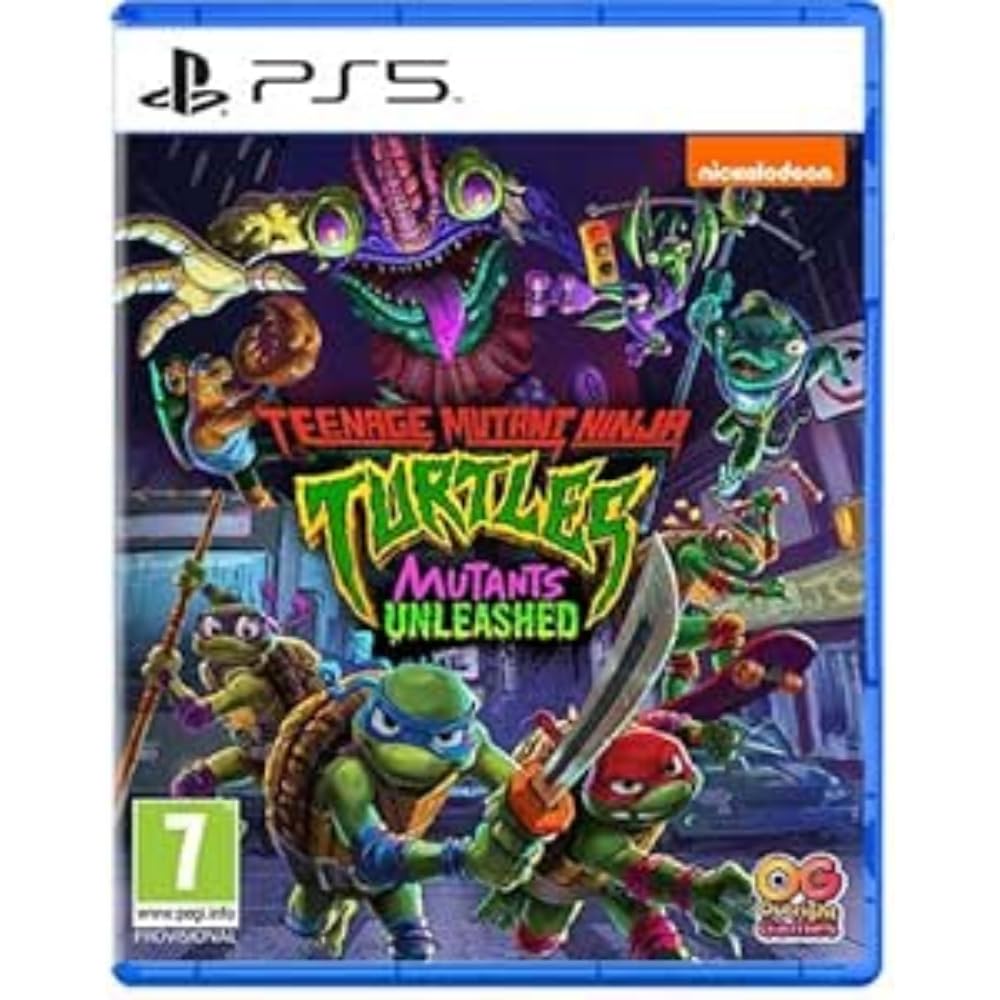 PRODUCT DETAILS 【商品情報】・商品名：Teenage Mutants Ninja Turtles Mutants Unleashed・対応機種：PlayStation 5（PS5）・仕様：北米版・言語：英語【コンディション】・海外直輸入品です。・パッケージに輸送によるスレ・小傷がある場合があります。 ■ 北米版ゲームについてのご注意（必ずお読みください） 【北米版 ゲームについてのご注意】こちらの商品は、北米版（海外仕様）のゲームソフトです。・PS5のゲームディスクはリージョンフリーのため、日本国内のPS5本体でもプレイいただけます。・ディスク版のため、ディスクドライブ非搭載のPS5 Digital Editionではご利用いただけません。・ゲーム内の表示および音声は英語です。日本語には対応しておりません。・追加コンテンツ（DLC）やオンライン機能のご利用には、北米（海外）アカウントが必要となる場合があります。・一部のタイトルでは、お手持ちの本体・環境により正常に動作しない場合があります。・海外版であることを理由とした返品・交換はお受けできません。 ■ ご注意 ・掲載画像は実物に近い色味になるよう調整しておりますが、ご利用の環境により差異が生じる場合があります。・複数店舗で在庫を共有しているため、ご注文後に在庫切れとなる場合がございます。・海外倉庫からのお取り寄せのため、発送までに数日〜2〜3週間程度かかる場合があります。 ■ 納期についてお届けの目安を必ずご確認ください。 ご注意 海外からの輸入品となります。海外輸送のため、外箱に軽微なスレ等がある場合がございますが、商品本体には影響ございません。 ※在庫状況は仕入先の在庫情報をもとに出来る限り正確に表示しておりますが、取寄せ商品のため、タイミングによりご注文後に欠品・キャンセルとなる場合がございます。