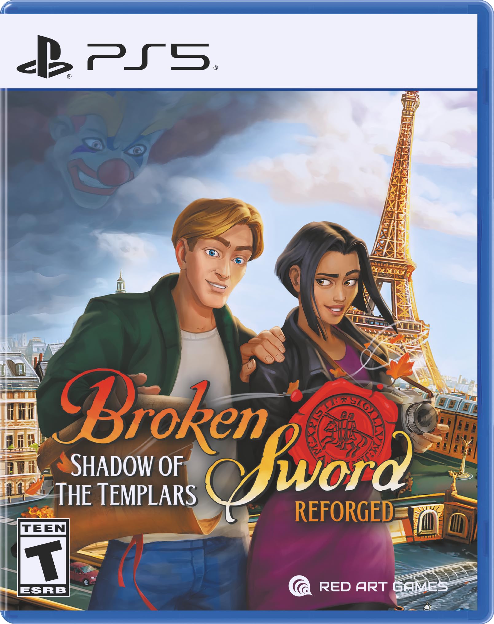 Broken Sword - Shadow of the Templars: Reforged for Playstation 5 北米版 PS5 プレイステーション5 海外版ソフト