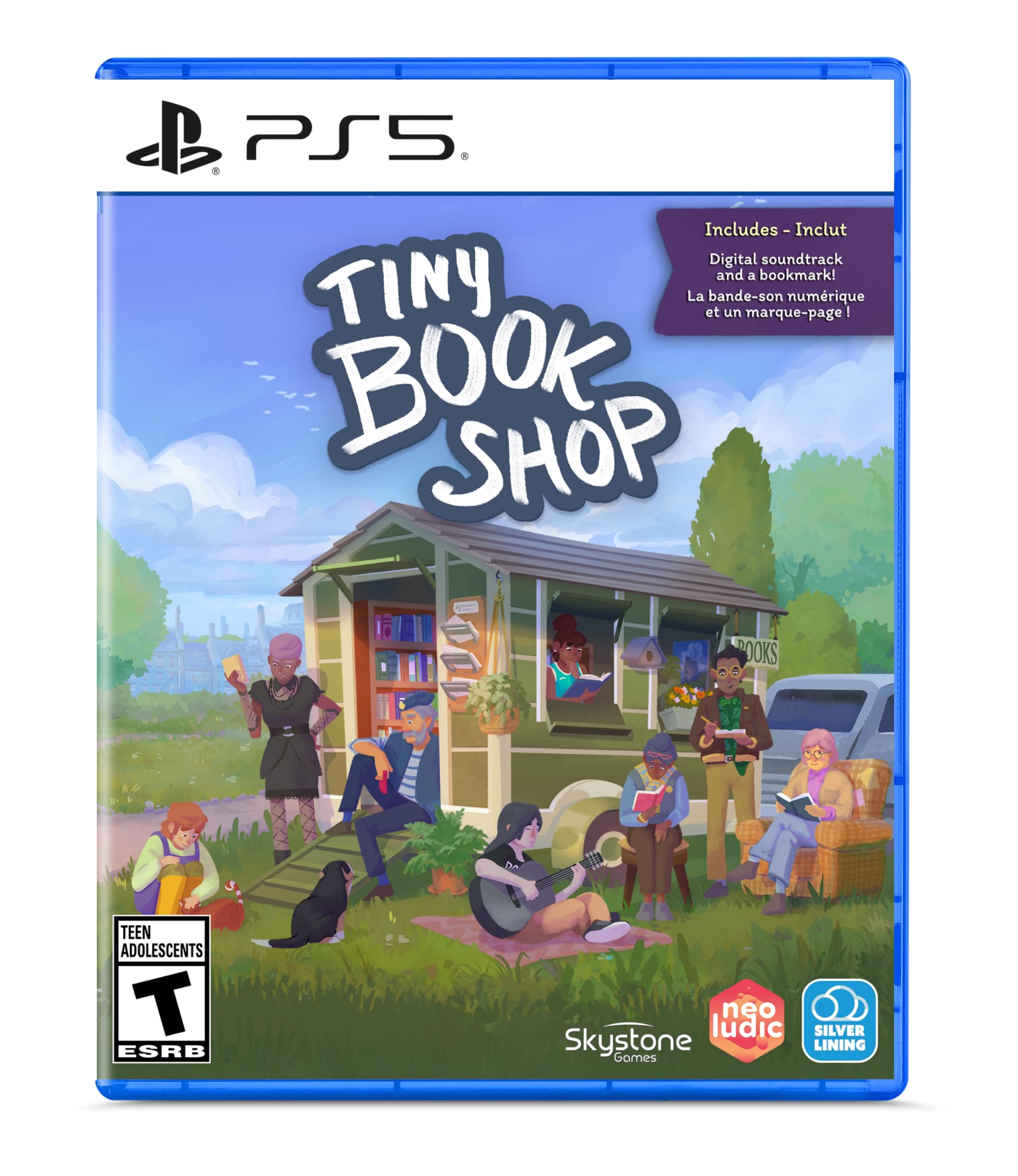 PRODUCT DETAILS 【商品情報】・商品名：Tiny Bookshop - Playstation 5・対応機種：PlayStation 5（PS5）・仕様：北米版・言語：英語【コンディション】・海外直輸入品です。・パッケージに輸送によるスレ・小傷がある場合があります。 ■ 北米版ゲームについてのご注意（必ずお読みください） 【北米版 ゲームについてのご注意】こちらの商品は、北米版（海外仕様）のゲームソフトです。・PS5のゲームディスクはリージョンフリーのため、日本国内のPS5本体でもプレイいただけます。・ディスク版のため、ディスクドライブ非搭載のPS5 Digital Editionではご利用いただけません。・ゲーム内の表示および音声は英語です。日本語には対応しておりません。・追加コンテンツ（DLC）やオンライン機能のご利用には、北米（海外）アカウントが必要となる場合があります。・一部のタイトルでは、お手持ちの本体・環境により正常に動作しない場合があります。・海外版であることを理由とした返品・交換はお受けできません。 ■ ご注意 ・掲載画像は実物に近い色味になるよう調整しておりますが、ご利用の環境により差異が生じる場合があります。・複数店舗で在庫を共有しているため、ご注文後に在庫切れとなる場合がございます。・海外倉庫からのお取り寄せのため、発送までに数日〜2〜3週間程度かかる場合があります。 ■ 納期についてお届けの目安を必ずご確認ください。 ご注意 海外からの輸入品となります。海外輸送のため、外箱に軽微なスレ等がある場合がございますが、商品本体には影響ございません。 ※在庫状況は仕入先の在庫情報をもとに出来る限り正確に表示しておりますが、取寄せ商品のため、タイミングによりご注文後に欠品・キャンセルとなる場合がございます。