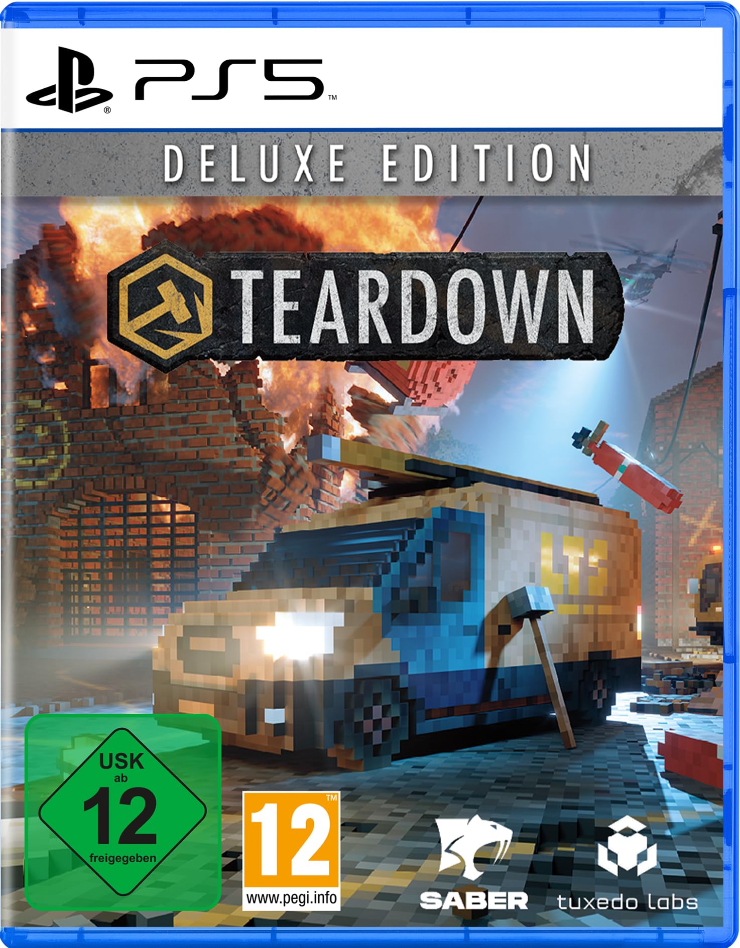 PRODUCT DETAILS 【商品情報】・商品名：Teardown Deluxe Edition (PlayStation 5)・対応機種：PlayStation 5（PS5）・仕様：北米版・言語：英語【コンディション】・海外直輸入品です。・パッケージに輸送によるスレ・小傷がある場合があります。 ■ 北米版ゲームについてのご注意（必ずお読みください） 【北米版 ゲームについてのご注意】こちらの商品は、北米版（海外仕様）のゲームソフトです。・PS5のゲームディスクはリージョンフリーのため、日本国内のPS5本体でもプレイいただけます。・ディスク版のため、ディスクドライブ非搭載のPS5 Digital Editionではご利用いただけません。・ゲーム内の表示および音声は英語です。日本語には対応しておりません。・追加コンテンツ（DLC）やオンライン機能のご利用には、北米（海外）アカウントが必要となる場合があります。・一部のタイトルでは、お手持ちの本体・環境により正常に動作しない場合があります。・海外版であることを理由とした返品・交換はお受けできません。 ■ ご注意 ・掲載画像は実物に近い色味になるよう調整しておりますが、ご利用の環境により差異が生じる場合があります。・複数店舗で在庫を共有しているため、ご注文後に在庫切れとなる場合がございます。・海外倉庫からのお取り寄せのため、発送までに数日〜2〜3週間程度かかる場合があります。 ■ 納期についてお届けの目安を必ずご確認ください。 ご注意 海外からの輸入品となります。海外輸送のため、外箱に軽微なスレ等がある場合がございますが、商品本体には影響ございません。 ※在庫状況は仕入先の在庫情報をもとに出来る限り正確に表示しておりますが、取寄せ商品のため、タイミングによりご注文後に欠品・キャンセルとなる場合がございます。