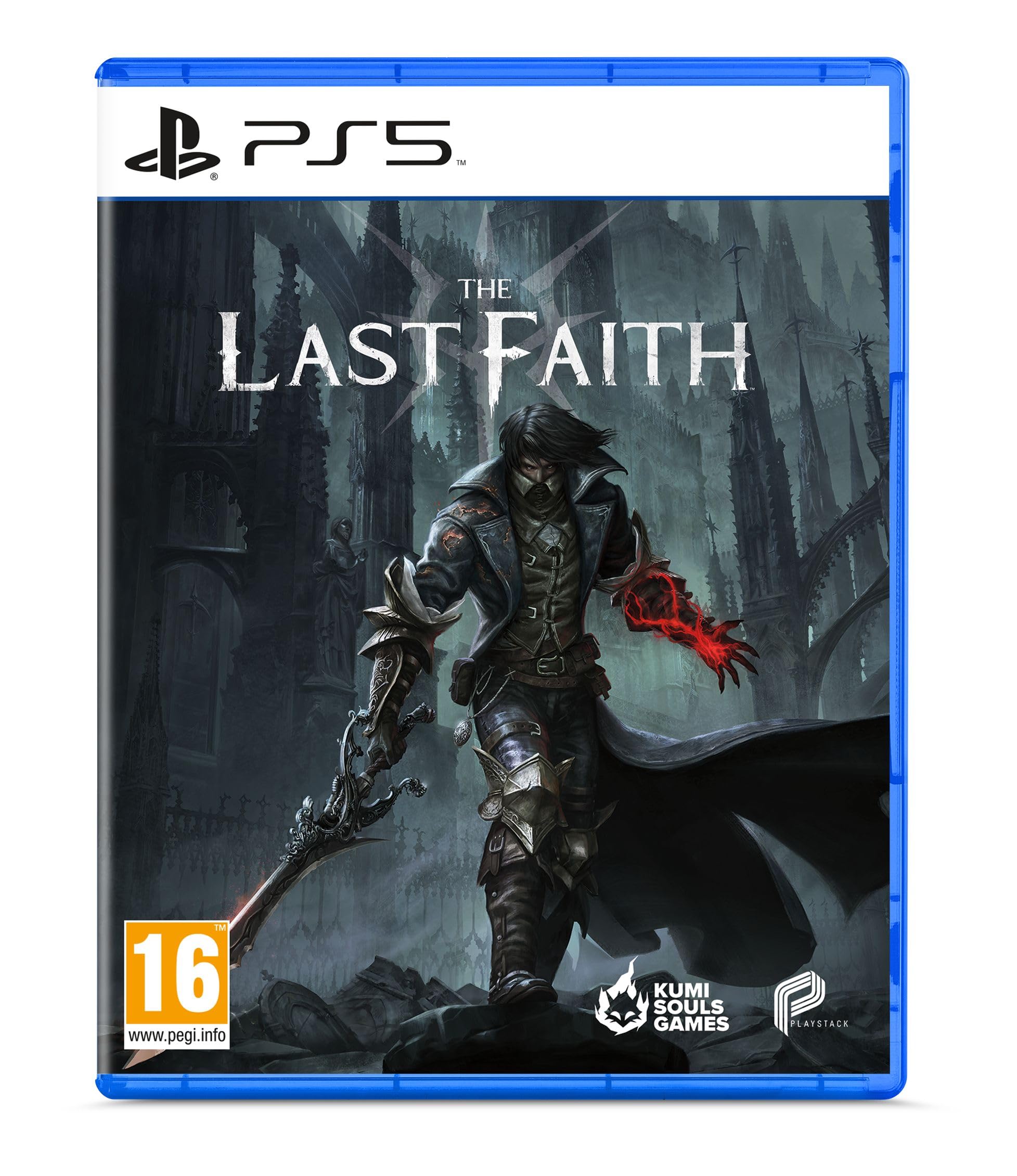 PRODUCT DETAILS 【商品情報】・商品名：Playstack The Last Faith - PS5・対応機種：PlayStation 5（PS5）・仕様：北米版・言語：英語【コンディション】・海外直輸入品です。・パッケージに輸送によるスレ・小傷がある場合があります。 ■ 北米版ゲームについてのご注意（必ずお読みください） 【北米版 ゲームについてのご注意】こちらの商品は、北米版（海外仕様）のゲームソフトです。・PS5のゲームディスクはリージョンフリーのため、日本国内のPS5本体でもプレイいただけます。・ディスク版のため、ディスクドライブ非搭載のPS5 Digital Editionではご利用いただけません。・ゲーム内の表示および音声は英語です。日本語には対応しておりません。・追加コンテンツ（DLC）やオンライン機能のご利用には、北米（海外）アカウントが必要となる場合があります。・一部のタイトルでは、お手持ちの本体・環境により正常に動作しない場合があります。・海外版であることを理由とした返品・交換はお受けできません。 ■ ご注意 ・掲載画像は実物に近い色味になるよう調整しておりますが、ご利用の環境により差異が生じる場合があります。・複数店舗で在庫を共有しているため、ご注文後に在庫切れとなる場合がございます。・海外倉庫からのお取り寄せのため、発送までに数日〜2〜3週間程度かかる場合があります。 ■ 納期についてお届けの目安を必ずご確認ください。 ご注意 海外からの輸入品となります。海外輸送のため、外箱に軽微なスレ等がある場合がございますが、商品本体には影響ございません。 ※在庫状況は仕入先の在庫情報をもとに出来る限り正確に表示しておりますが、取寄せ商品のため、タイミングによりご注文後に欠品・キャンセルとなる場合がございます。