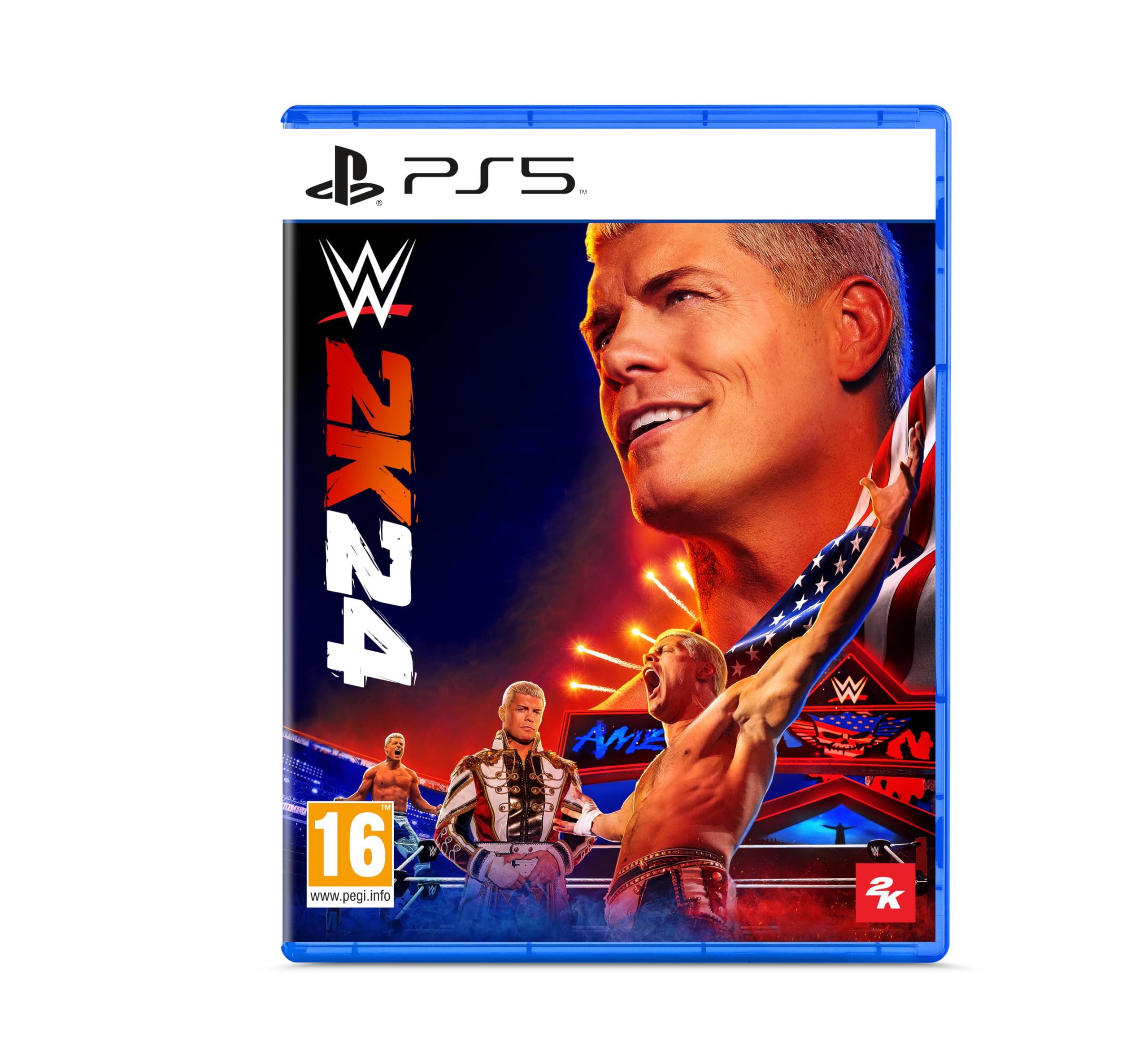 2K Games WWE 2K24 PS5 STANDARD EDITION [video game] 北米版 PS5 プレイステーション5 海外版ソフト