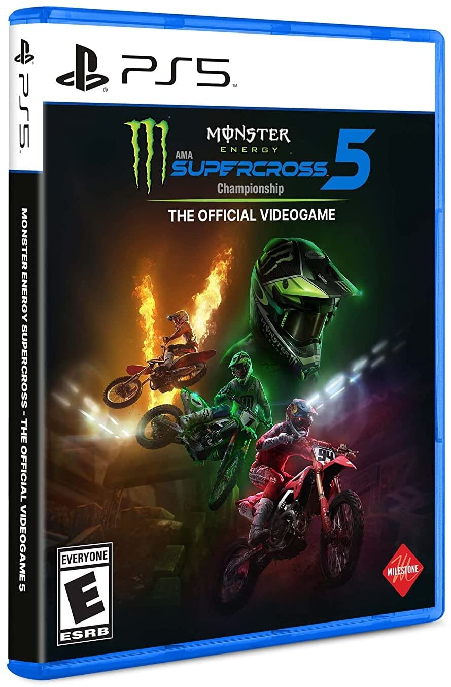 Monster Energy Supercross 5 - PlayStation 5 北米版 PS5 プレイステーション5 海外版ソフト
