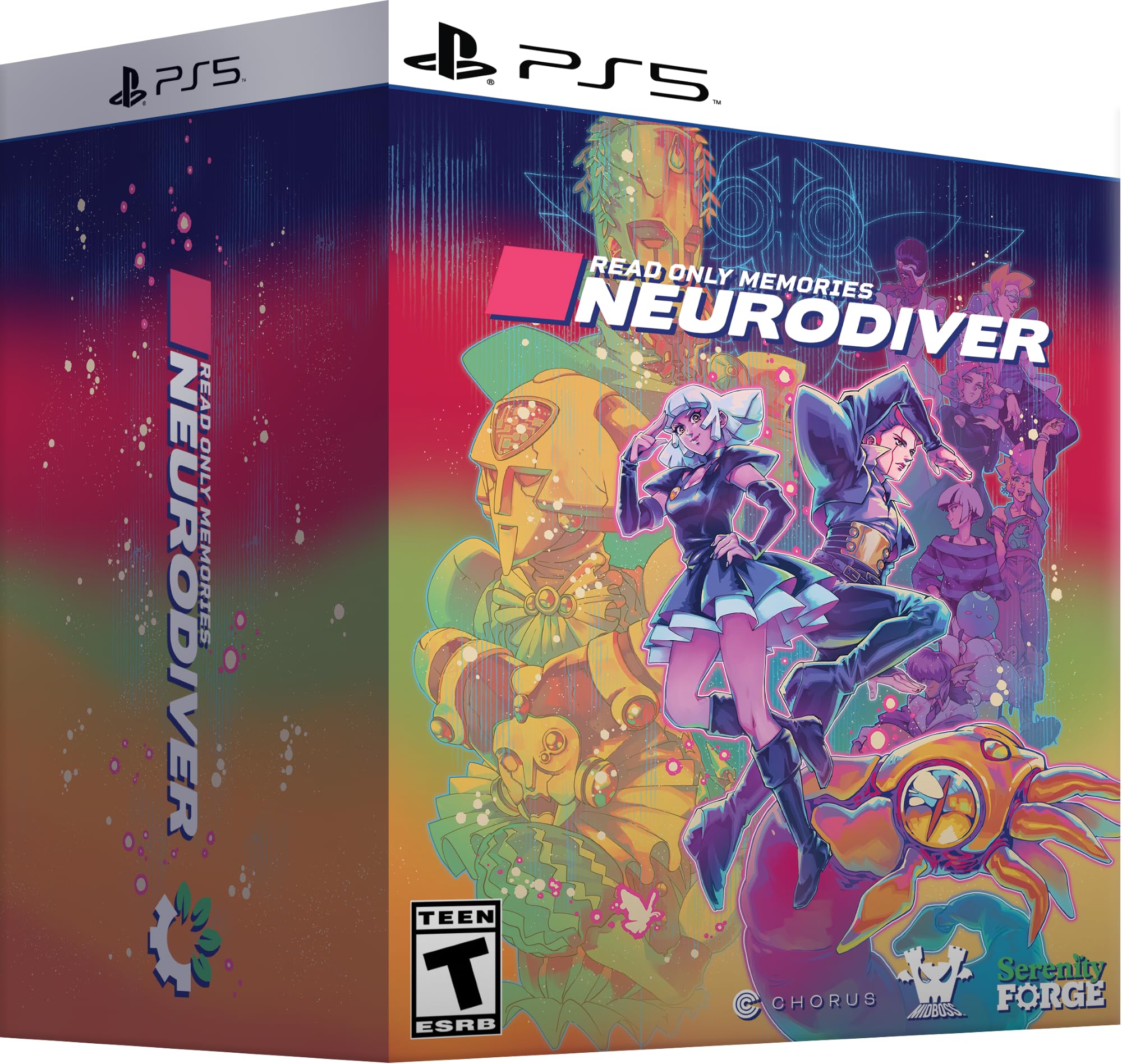Read Only Memories: NEURODIVER Collector's Edition - PlayStation 5 北米版 PS5 プレイステーション5 海外版ソフト