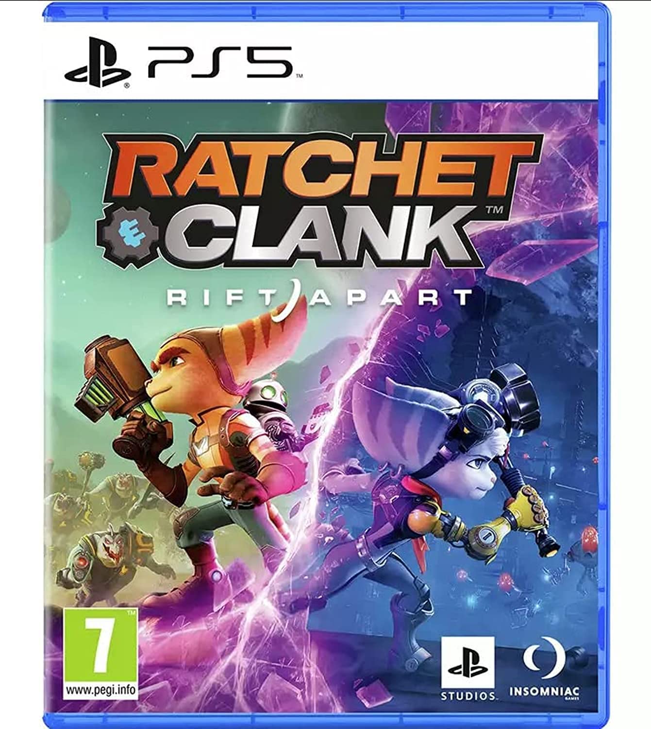 PRODUCT DETAILS 【商品情報】・商品名：Ratchet & Clank: Rift Apart (PS5)・対応機種：PlayStation 5（PS5）・仕様：北米版・言語：英語【コンディション】・海外直輸入品です。・パッケージに輸送によるスレ・小傷がある場合があります。 ■ 北米版ゲームについてのご注意（必ずお読みください） 【北米版 ゲームについてのご注意】こちらの商品は、北米版（海外仕様）のゲームソフトです。・PS5のゲームディスクはリージョンフリーのため、日本国内のPS5本体でもプレイいただけます。・ディスク版のため、ディスクドライブ非搭載のPS5 Digital Editionではご利用いただけません。・ゲーム内の表示および音声は英語です。日本語には対応しておりません。・追加コンテンツ（DLC）やオンライン機能のご利用には、北米（海外）アカウントが必要となる場合があります。・一部のタイトルでは、お手持ちの本体・環境により正常に動作しない場合があります。・海外版であることを理由とした返品・交換はお受けできません。 ■ ご注意 ・掲載画像は実物に近い色味になるよう調整しておりますが、ご利用の環境により差異が生じる場合があります。・複数店舗で在庫を共有しているため、ご注文後に在庫切れとなる場合がございます。・海外倉庫からのお取り寄せのため、発送までに数日〜2〜3週間程度かかる場合があります。 ■ 納期についてお届けの目安を必ずご確認ください。 ご注意 海外からの輸入品となります。海外輸送のため、外箱に軽微なスレ等がある場合がございますが、商品本体には影響ございません。 ※在庫状況は仕入先の在庫情報をもとに出来る限り正確に表示しておりますが、取寄せ商品のため、タイミングによりご注文後に欠品・キャンセルとなる場合がございます。
