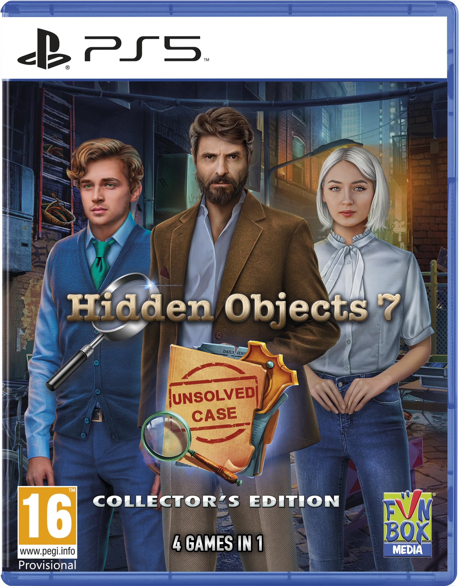 Hidden Objects 7 - Unsolved Case Collector's Edition (PS5) Game 北米版 PS5 プレイステーション5 海外版ソフト