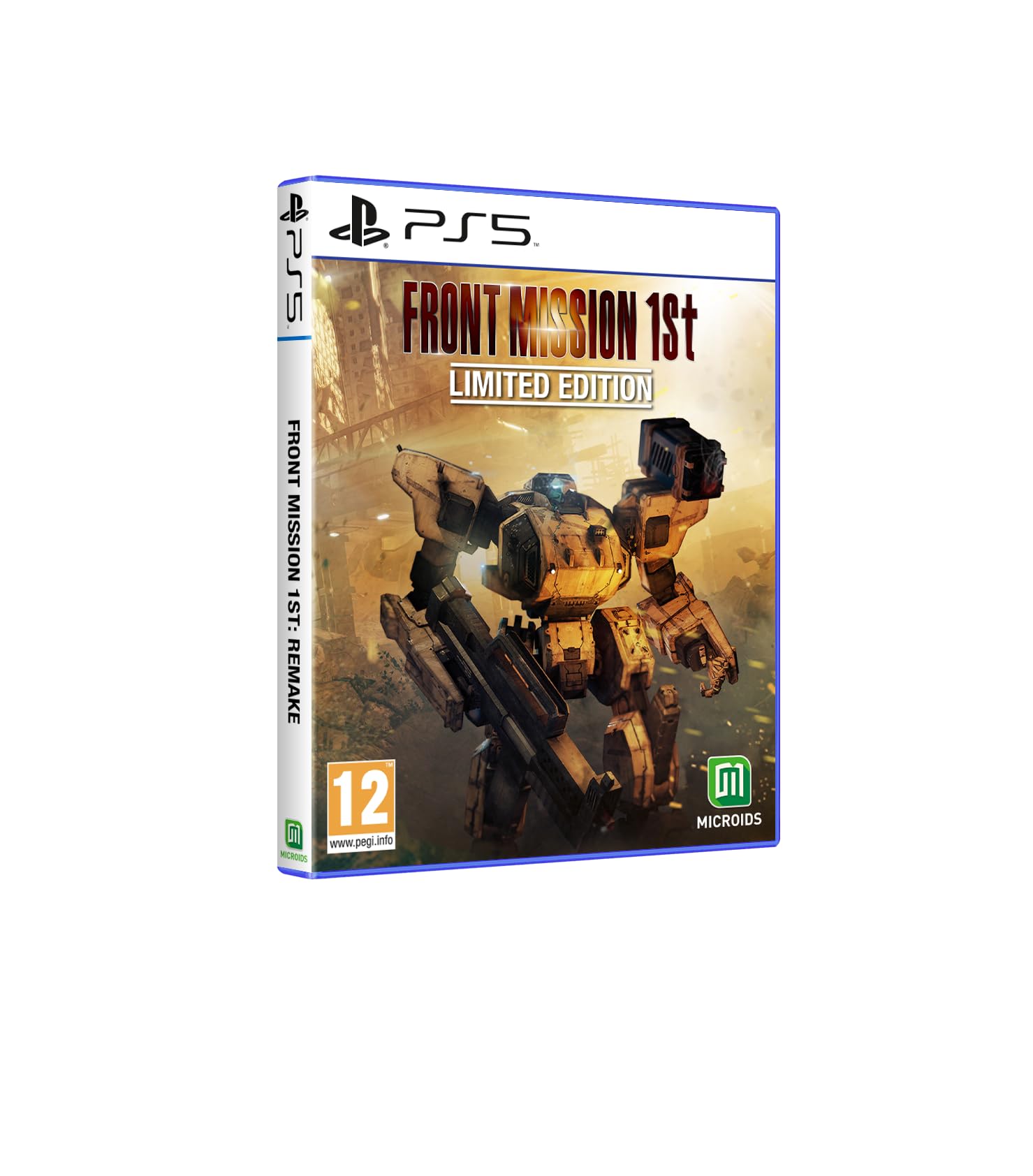 PRODUCT DETAILS 【商品情報】・商品名：Front Mission 1st Remake: Limited Edition (PS5)・対応機種：PlayStation 5（PS5）・仕様：北米版・言語：英語【コンディション】・海外直輸入品です。・パッケージに輸送によるスレ・小傷がある場合があります。 ■ 北米版ゲームについてのご注意（必ずお読みください） 【北米版 ゲームについてのご注意】こちらの商品は、北米版（海外仕様）のゲームソフトです。・PS5のゲームディスクはリージョンフリーのため、日本国内のPS5本体でもプレイいただけます。・ディスク版のため、ディスクドライブ非搭載のPS5 Digital Editionではご利用いただけません。・ゲーム内の表示および音声は英語です。日本語には対応しておりません。・追加コンテンツ（DLC）やオンライン機能のご利用には、北米（海外）アカウントが必要となる場合があります。・一部のタイトルでは、お手持ちの本体・環境により正常に動作しない場合があります。・海外版であることを理由とした返品・交換はお受けできません。 ■ ご注意 ・掲載画像は実物に近い色味になるよう調整しておりますが、ご利用の環境により差異が生じる場合があります。・複数店舗で在庫を共有しているため、ご注文後に在庫切れとなる場合がございます。・海外倉庫からのお取り寄せのため、発送までに数日〜2〜3週間程度かかる場合があります。 ■ 納期についてお届けの目安を必ずご確認ください。 ご注意 海外からの輸入品となります。海外輸送のため、外箱に軽微なスレ等がある場合がございますが、商品本体には影響ございません。 ※在庫状況は仕入先の在庫情報をもとに出来る限り正確に表示しておりますが、取寄せ商品のため、タイミングによりご注文後に欠品・キャンセルとなる場合がございます。