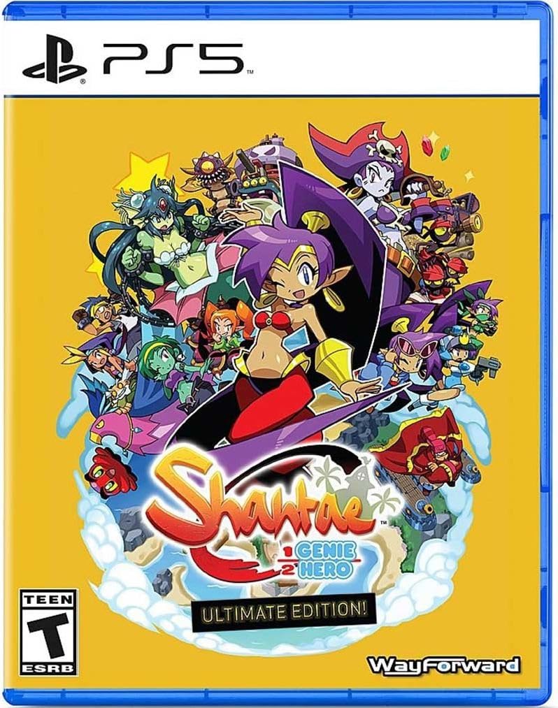 Shantae: Half-Genie Hero - Ultimate Edition, Limited Run #006 - Playstation 5 北米版 PS5 プレイステーション5 海外版ソフト
