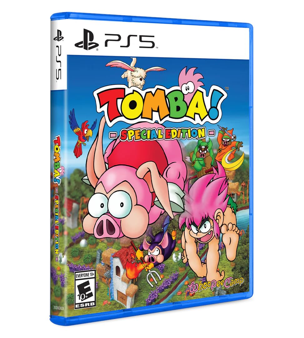 PRODUCT DETAILS 【商品情報】・商品名：Tomba! Special Edition (Limited Run Games #108) - for Playstation 5・対応機種：PlayStation 5（PS5）・仕様：北米版・言語：英語【コンディション】・海外直輸入品です。・パッケージに輸送によるスレ・小傷がある場合があります。 ■ 北米版ゲームについてのご注意（必ずお読みください） 【北米版 ゲームについてのご注意】こちらの商品は、北米版（海外仕様）のゲームソフトです。・PS5のゲームディスクはリージョンフリーのため、日本国内のPS5本体でもプレイいただけます。・ディスク版のため、ディスクドライブ非搭載のPS5 Digital Editionではご利用いただけません。・ゲーム内の表示および音声は英語です。日本語には対応しておりません。・追加コンテンツ（DLC）やオンライン機能のご利用には、北米（海外）アカウントが必要となる場合があります。・一部のタイトルでは、お手持ちの本体・環境により正常に動作しない場合があります。・海外版であることを理由とした返品・交換はお受けできません。 ■ ご注意 ・掲載画像は実物に近い色味になるよう調整しておりますが、ご利用の環境により差異が生じる場合があります。・複数店舗で在庫を共有しているため、ご注文後に在庫切れとなる場合がございます。・海外倉庫からのお取り寄せのため、発送までに数日〜2〜3週間程度かかる場合があります。 ■ 納期についてお届けの目安を必ずご確認ください。 ご注意 海外からの輸入品となります。海外輸送のため、外箱に軽微なスレ等がある場合がございますが、商品本体には影響ございません。 ※在庫状況は仕入先の在庫情報をもとに出来る限り正確に表示しておりますが、取寄せ商品のため、タイミングによりご注文後に欠品・キャンセルとなる場合がございます。