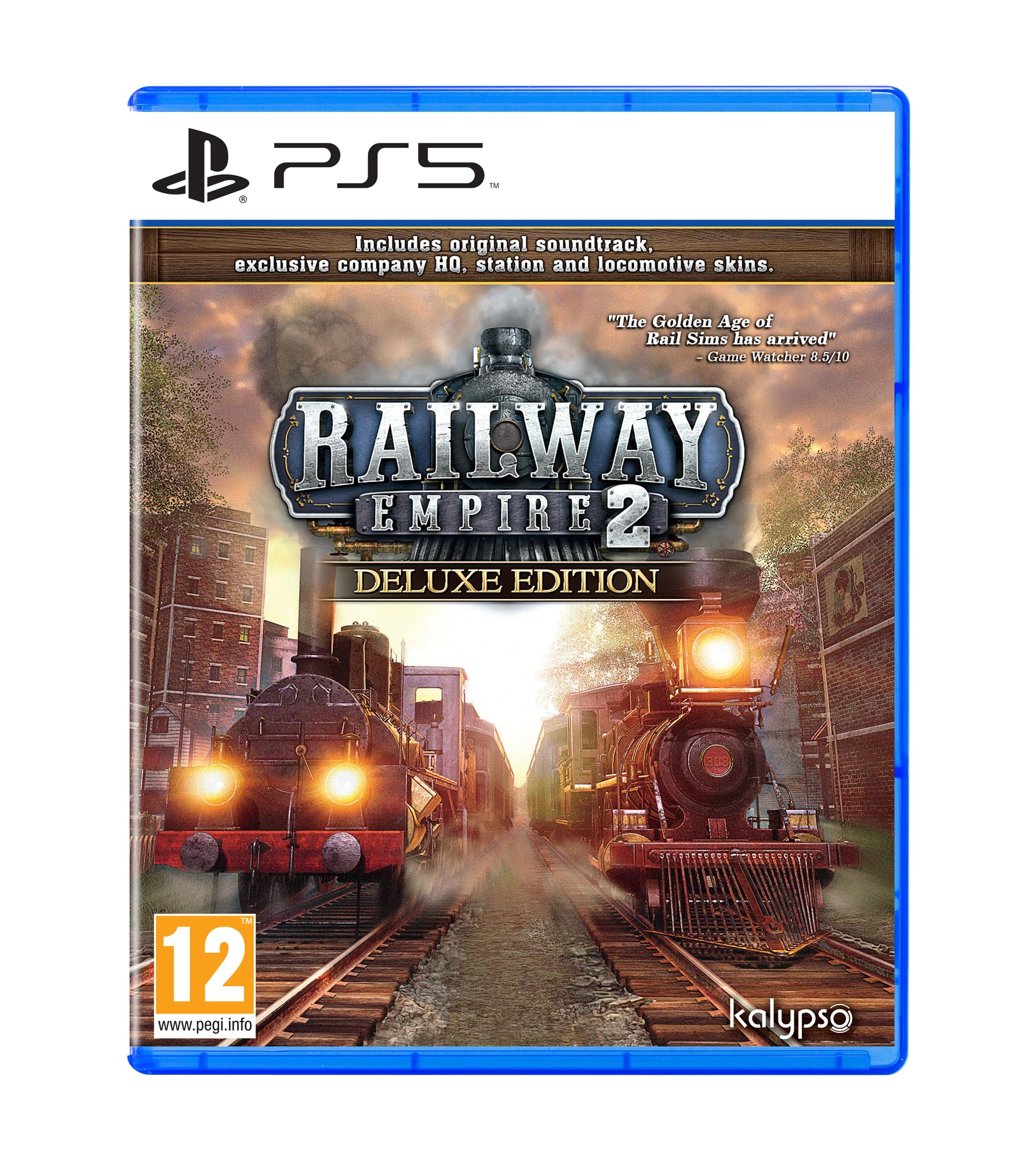 Railway Empire 2 - Edición Deluxe (PS5) Norteamérica PS5 PlayStation 5 International Software