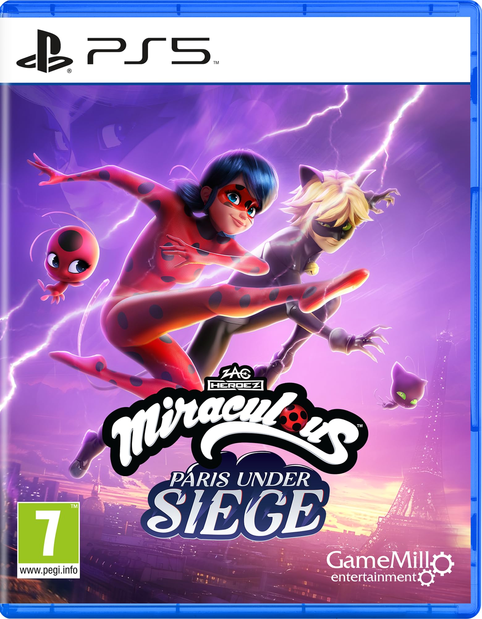 Miraculous Paris Under Siege (PlayStation 5) 北米版 PS5 プレイステーション5 海外版ソフト