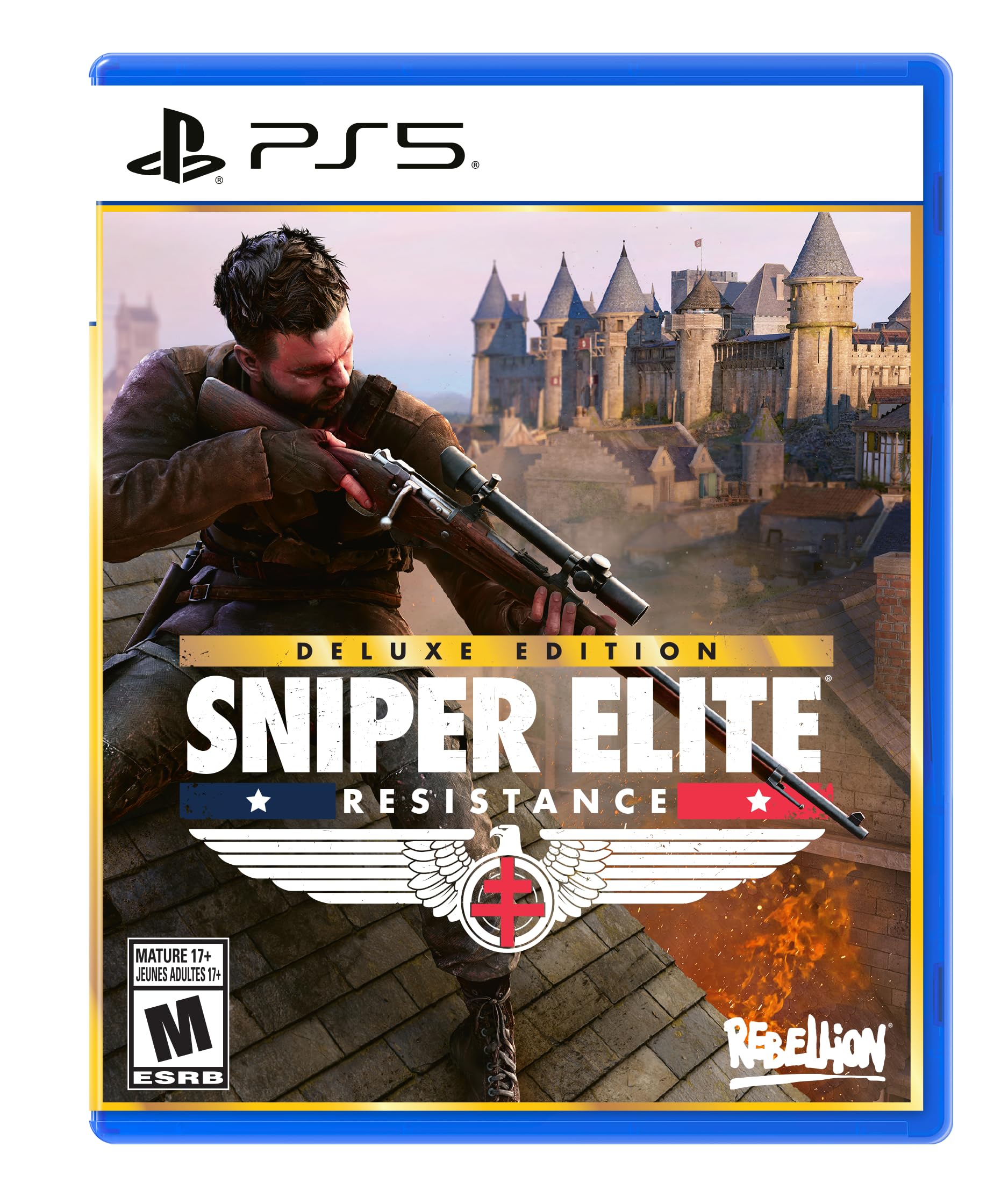 Sniper Elite: Resistance Deluxe Edition - PlayStation 5 北米版 PS5 プレイステーション5 海外版ソフト