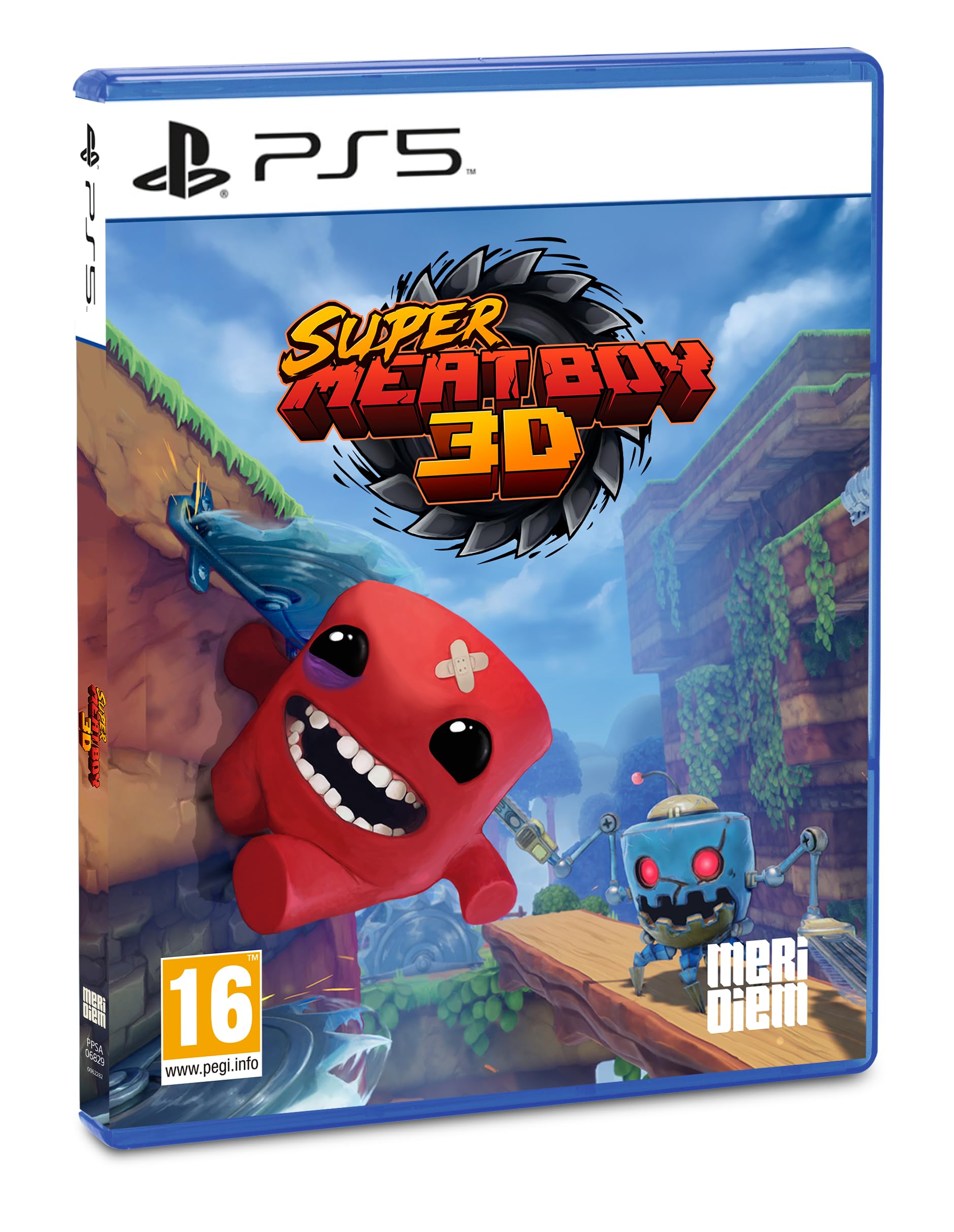 Super Meat Boy 3D - Standard Edition (PlayStation 5) 北米版 PS5 プレイステーション5 海外版ソフト