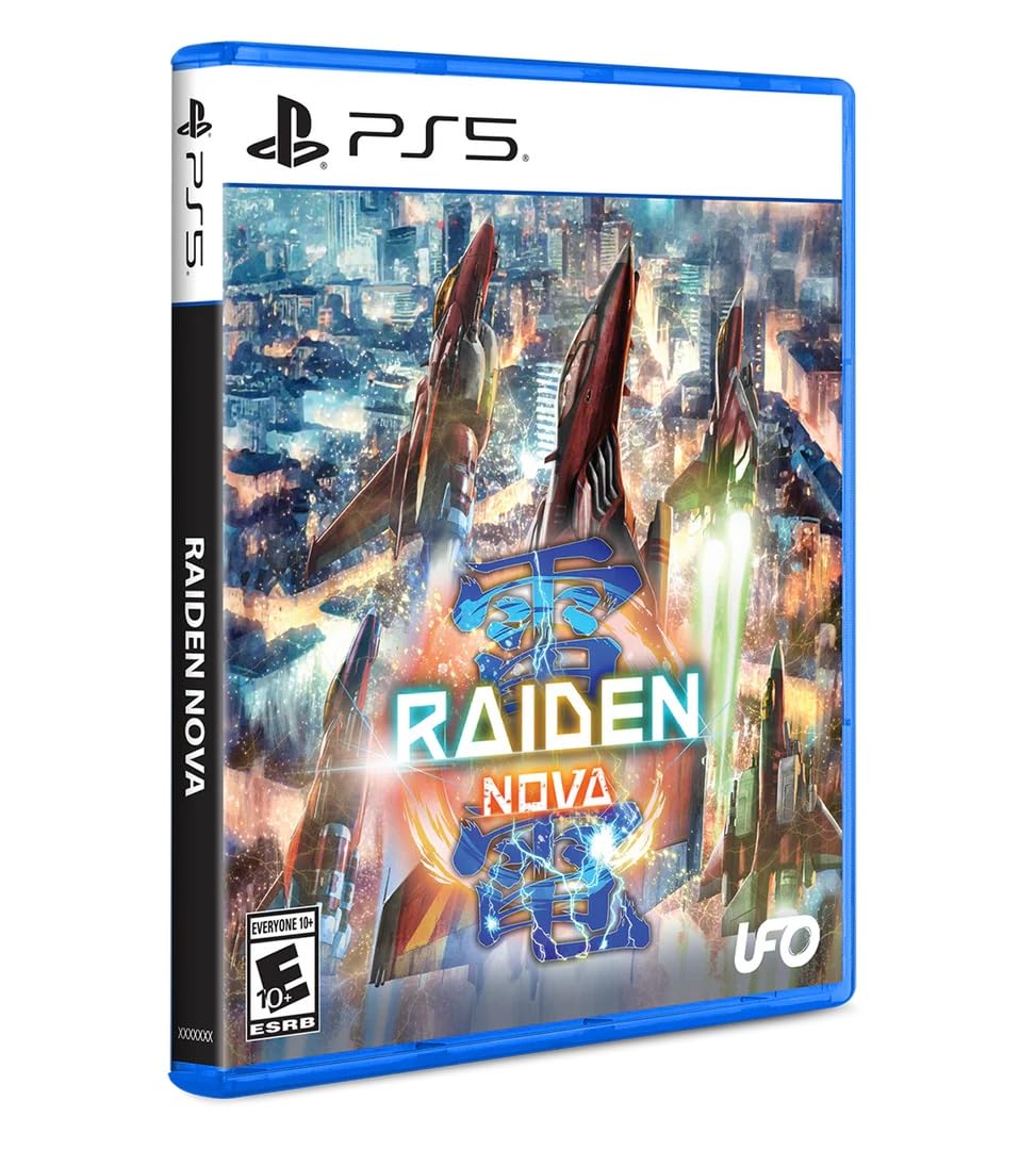 PRODUCT DETAILS 【商品情報】・商品名：Raiden Nova (Limited Run) - PlayStation 5・対応機種：PlayStation 5（PS5）・仕様：北米版・言語：英語【コンディション】・海外直輸入品です。・パッケージに輸送によるスレ・小傷がある場合があります。 ■ 北米版ゲームについてのご注意（必ずお読みください） 【北米版 ゲームについてのご注意】こちらの商品は、北米版（海外仕様）のゲームソフトです。・PS5のゲームディスクはリージョンフリーのため、日本国内のPS5本体でもプレイいただけます。・ディスク版のため、ディスクドライブ非搭載のPS5 Digital Editionではご利用いただけません。・ゲーム内の表示および音声は英語です。日本語には対応しておりません。・追加コンテンツ（DLC）やオンライン機能のご利用には、北米（海外）アカウントが必要となる場合があります。・一部のタイトルでは、お手持ちの本体・環境により正常に動作しない場合があります。・海外版であることを理由とした返品・交換はお受けできません。 ■ ご注意 ・掲載画像は実物に近い色味になるよう調整しておりますが、ご利用の環境により差異が生じる場合があります。・複数店舗で在庫を共有しているため、ご注文後に在庫切れとなる場合がございます。・海外倉庫からのお取り寄せのため、発送までに数日〜2〜3週間程度かかる場合があります。 ■ 納期についてお届けの目安を必ずご確認ください。 ご注意 海外からの輸入品となります。海外輸送のため、外箱に軽微なスレ等がある場合がございますが、商品本体には影響ございません。 ※在庫状況は仕入先の在庫情報をもとに出来る限り正確に表示しておりますが、取寄せ商品のため、タイミングによりご注文後に欠品・キャンセルとなる場合がございます。