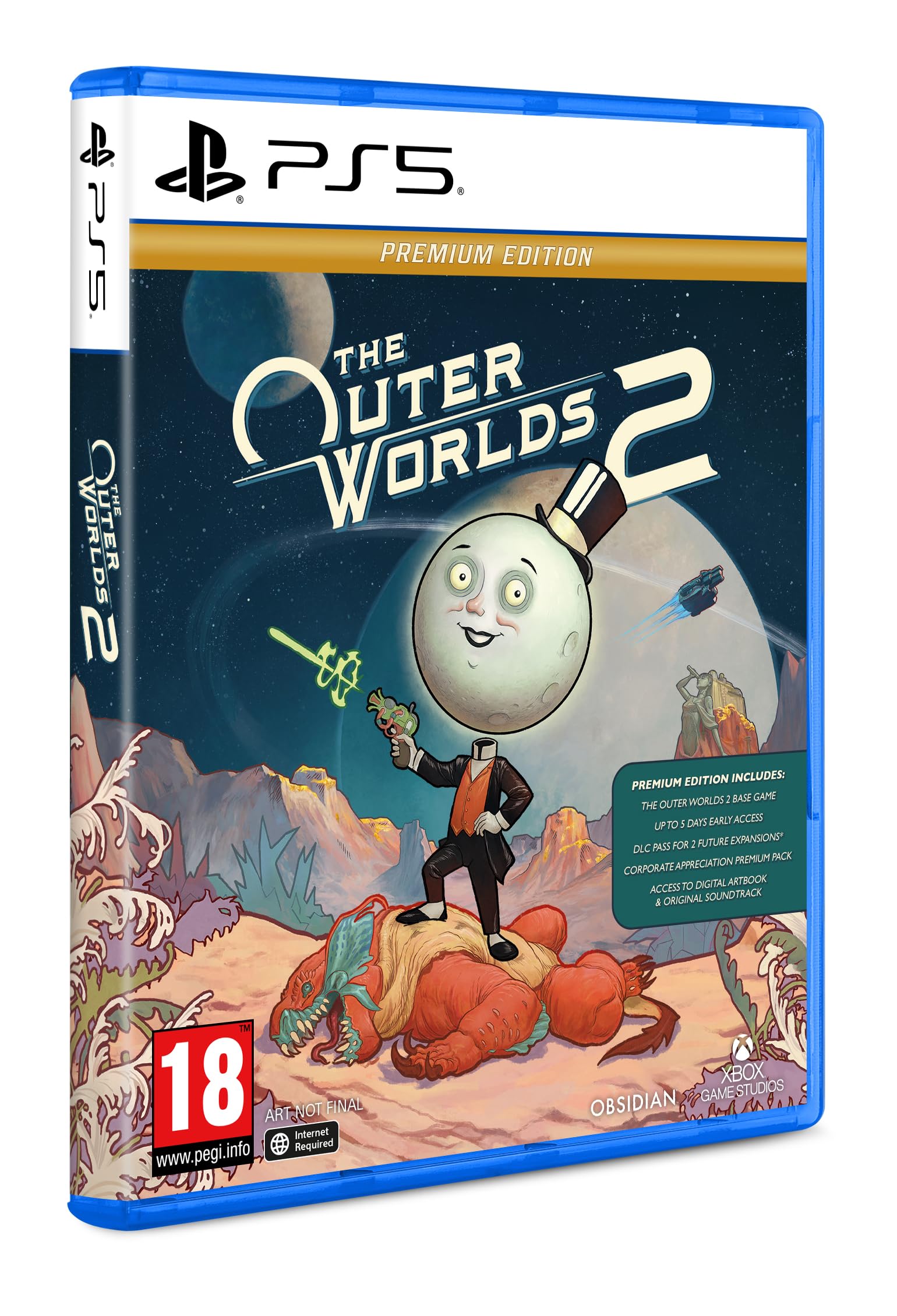 The Outer Worlds 2 - Premium Edition - PlayStation(R) 5 [Disc + Code in Box] 北米版 PS5 プレイステーション5 海外版ソフト