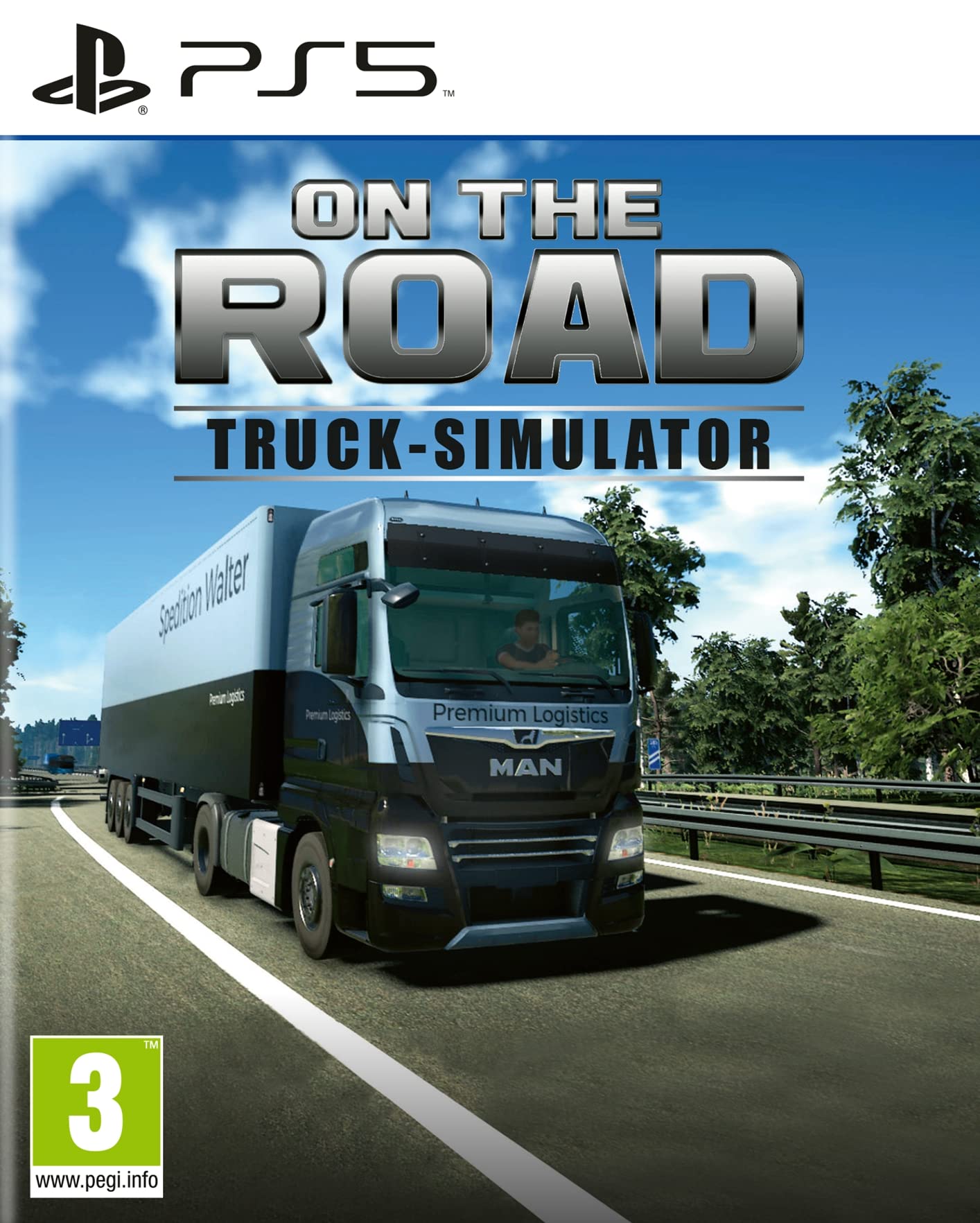 On the Road - Truck Simulator (PS5) 北米版 PS5 プレイステーション5 海外版ソフト