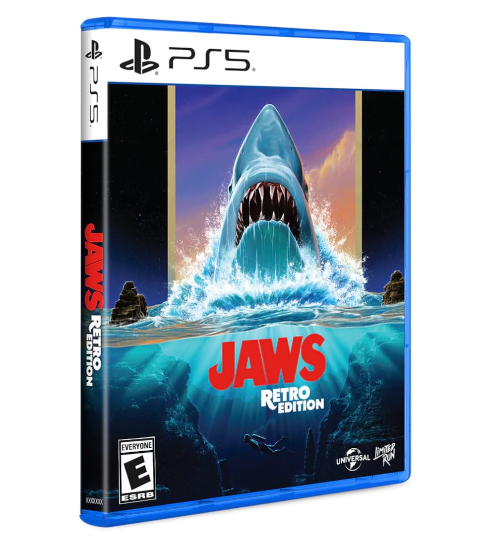 PRODUCT DETAILS 【商品情報】・商品名：Jaws Retro Edition (Limited Run Games #185) - for Playstation 5・対応機種：PlayStation 5（PS5）・仕様：北米版・言語：英語【コンディション】・海外直輸入品です。・パッケージに輸送によるスレ・小傷がある場合があります。 ■ 北米版ゲームについてのご注意（必ずお読みください） 【北米版 ゲームについてのご注意】こちらの商品は、北米版（海外仕様）のゲームソフトです。・PS5のゲームディスクはリージョンフリーのため、日本国内のPS5本体でもプレイいただけます。・ディスク版のため、ディスクドライブ非搭載のPS5 Digital Editionではご利用いただけません。・ゲーム内の表示および音声は英語です。日本語には対応しておりません。・追加コンテンツ（DLC）やオンライン機能のご利用には、北米（海外）アカウントが必要となる場合があります。・一部のタイトルでは、お手持ちの本体・環境により正常に動作しない場合があります。・海外版であることを理由とした返品・交換はお受けできません。 ■ ご注意 ・掲載画像は実物に近い色味になるよう調整しておりますが、ご利用の環境により差異が生じる場合があります。・複数店舗で在庫を共有しているため、ご注文後に在庫切れとなる場合がございます。・海外倉庫からのお取り寄せのため、発送までに数日〜2〜3週間程度かかる場合があります。 ■ 納期についてお届けの目安を必ずご確認ください。 ご注意 海外からの輸入品となります。海外輸送のため、外箱に軽微なスレ等がある場合がございますが、商品本体には影響ございません。 ※在庫状況は仕入先の在庫情報をもとに出来る限り正確に表示しておりますが、取寄せ商品のため、タイミングによりご注文後に欠品・キャンセルとなる場合がございます。