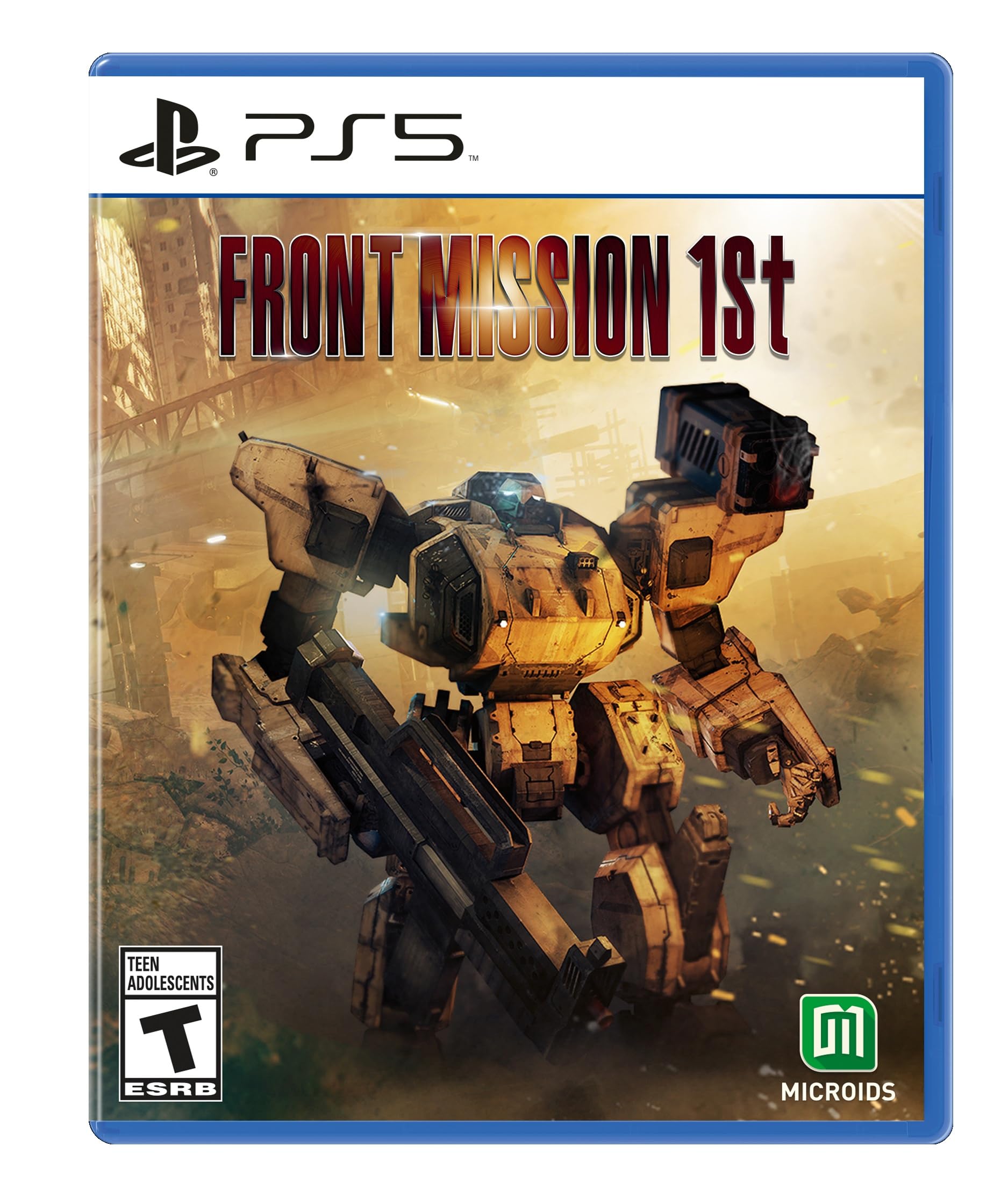 PRODUCT DETAILS 【商品情報】・商品名：Front Mission 1st - PlayStation 5・対応機種：PlayStation 5（PS5）・仕様：北米版・言語：英語【コンディション】・海外直輸入品です。・パッケージに輸送によるスレ・小傷がある場合があります。 ■ 北米版ゲームについてのご注意（必ずお読みください） 【北米版 ゲームについてのご注意】こちらの商品は、北米版（海外仕様）のゲームソフトです。・PS5のゲームディスクはリージョンフリーのため、日本国内のPS5本体でもプレイいただけます。・ディスク版のため、ディスクドライブ非搭載のPS5 Digital Editionではご利用いただけません。・ゲーム内の表示および音声は英語です。日本語には対応しておりません。・追加コンテンツ（DLC）やオンライン機能のご利用には、北米（海外）アカウントが必要となる場合があります。・一部のタイトルでは、お手持ちの本体・環境により正常に動作しない場合があります。・海外版であることを理由とした返品・交換はお受けできません。 ■ ご注意 ・掲載画像は実物に近い色味になるよう調整しておりますが、ご利用の環境により差異が生じる場合があります。・複数店舗で在庫を共有しているため、ご注文後に在庫切れとなる場合がございます。・海外倉庫からのお取り寄せのため、発送までに数日〜2〜3週間程度かかる場合があります。 ■ 納期についてお届けの目安を必ずご確認ください。 ご注意 海外からの輸入品となります。海外輸送のため、外箱に軽微なスレ等がある場合がございますが、商品本体には影響ございません。 ※在庫状況は仕入先の在庫情報をもとに出来る限り正確に表示しておりますが、取寄せ商品のため、タイミングによりご注文後に欠品・キャンセルとなる場合がございます。