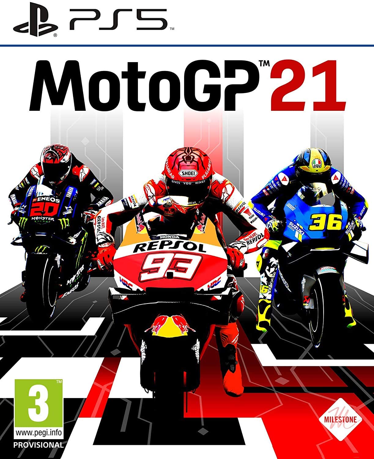 PRODUCT DETAILS 【商品情報】・商品名：MotoGP21 (PS5)・対応機種：PlayStation 5（PS5）・仕様：北米版・言語：英語【コンディション】・海外直輸入品です。・パッケージに輸送によるスレ・小傷がある場合があります。 ■ 北米版ゲームについてのご注意（必ずお読みください） 【北米版 ゲームについてのご注意】こちらの商品は、北米版（海外仕様）のゲームソフトです。・PS5のゲームディスクはリージョンフリーのため、日本国内のPS5本体でもプレイいただけます。・ディスク版のため、ディスクドライブ非搭載のPS5 Digital Editionではご利用いただけません。・ゲーム内の表示および音声は英語です。日本語には対応しておりません。・追加コンテンツ（DLC）やオンライン機能のご利用には、北米（海外）アカウントが必要となる場合があります。・一部のタイトルでは、お手持ちの本体・環境により正常に動作しない場合があります。・海外版であることを理由とした返品・交換はお受けできません。 ■ ご注意 ・掲載画像は実物に近い色味になるよう調整しておりますが、ご利用の環境により差異が生じる場合があります。・複数店舗で在庫を共有しているため、ご注文後に在庫切れとなる場合がございます。・海外倉庫からのお取り寄せのため、発送までに数日〜2〜3週間程度かかる場合があります。 ■ 納期についてお届けの目安を必ずご確認ください。 ご注意 海外からの輸入品となります。海外輸送のため、外箱に軽微なスレ等がある場合がございますが、商品本体には影響ございません。 ※在庫状況は仕入先の在庫情報をもとに出来る限り正確に表示しておりますが、取寄せ商品のため、タイミングによりご注文後に欠品・キャンセルとなる場合がございます。