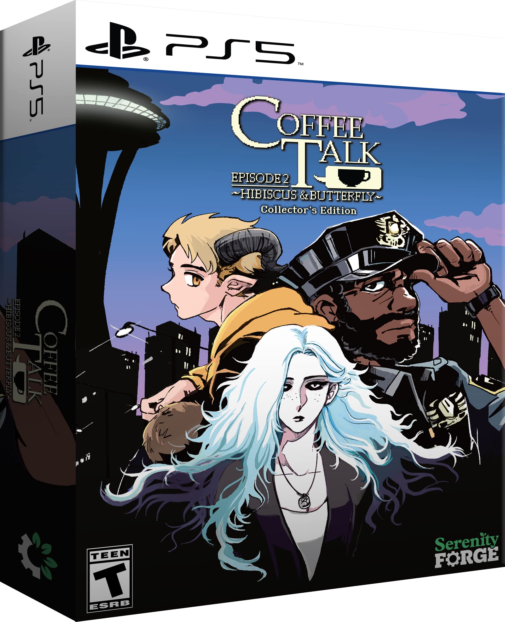 PRODUCT DETAILS 【商品情報】・商品名：Coffee Talk Episode 2: Hibiscus & Butterfly Collector's Edition - PlayStation 5・対応機種：PlayStation 5（PS5）・仕様：北米版・言語：英語【コンディション】・海外直輸入品です。・パッケージに輸送によるスレ・小傷がある場合があります。 ■ 北米版ゲームについてのご注意（必ずお読みください） 【北米版 ゲームについてのご注意】こちらの商品は、北米版（海外仕様）のゲームソフトです。・PS5のゲームディスクはリージョンフリーのため、日本国内のPS5本体でもプレイいただけます。・ディスク版のため、ディスクドライブ非搭載のPS5 Digital Editionではご利用いただけません。・ゲーム内の表示および音声は英語です。日本語には対応しておりません。・追加コンテンツ（DLC）やオンライン機能のご利用には、北米（海外）アカウントが必要となる場合があります。・一部のタイトルでは、お手持ちの本体・環境により正常に動作しない場合があります。・海外版であることを理由とした返品・交換はお受けできません。 ■ ご注意 ・掲載画像は実物に近い色味になるよう調整しておりますが、ご利用の環境により差異が生じる場合があります。・複数店舗で在庫を共有しているため、ご注文後に在庫切れとなる場合がございます。・海外倉庫からのお取り寄せのため、発送までに数日〜2〜3週間程度かかる場合があります。 ■ 納期についてお届けの目安を必ずご確認ください。 ご注意 海外からの輸入品となります。海外輸送のため、外箱に軽微なスレ等がある場合がございますが、商品本体には影響ございません。 ※在庫状況は仕入先の在庫情報をもとに出来る限り正確に表示しておりますが、取寄せ商品のため、タイミングによりご注文後に欠品・キャンセルとなる場合がございます。
