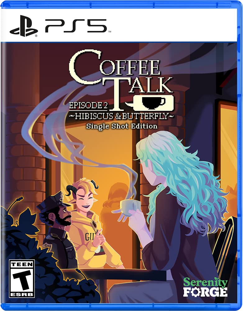 Coffee Talk Episode 2: Hibiscus & Butterfly Single Shot Edition - PlayStation 5 北米版 PS5 プレイステーション5 海外版ソフト