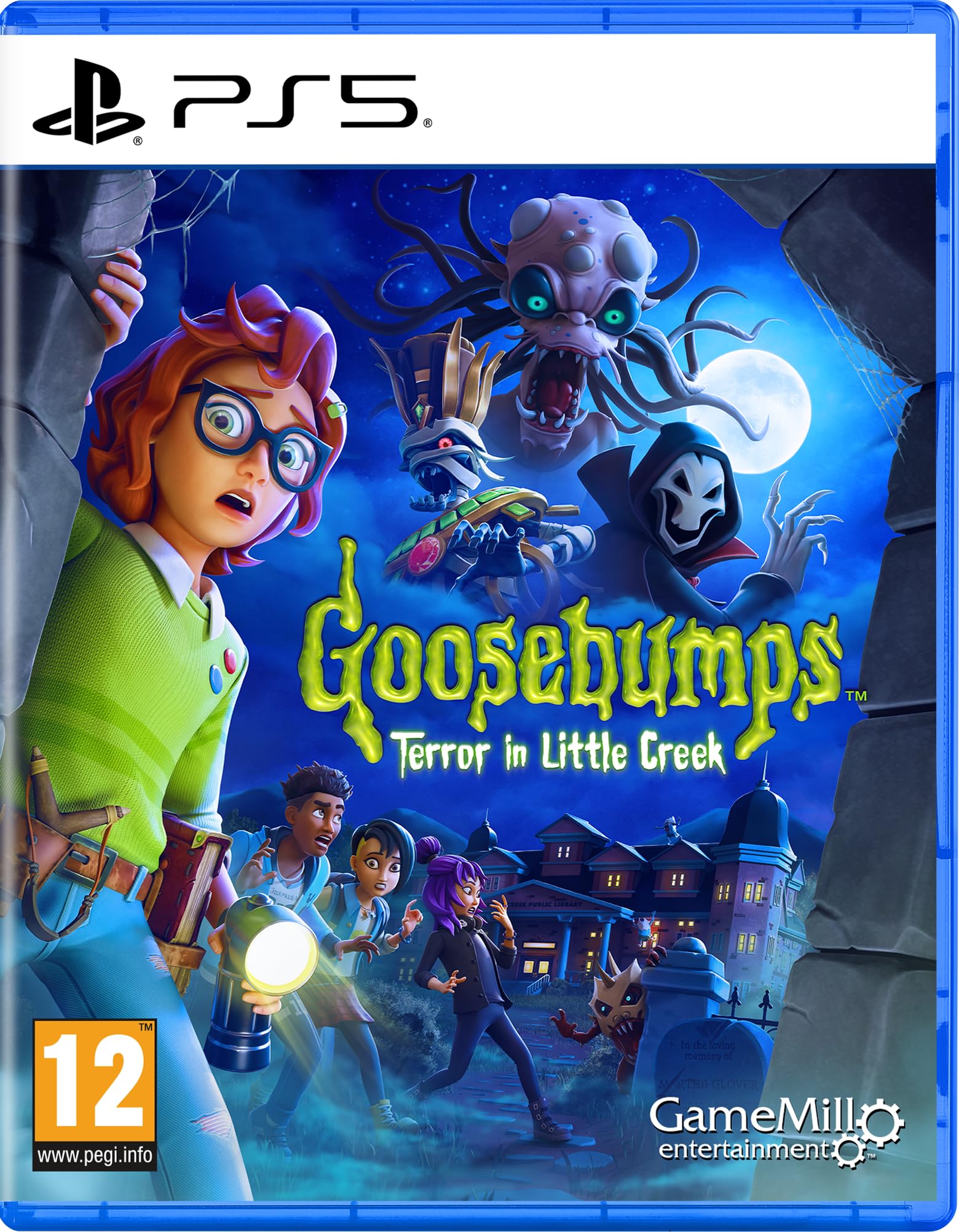 PRODUCT DETAILS 【商品情報】・商品名：Goosebumps: Terror in Little Creek (PlayStation 5)・対応機種：PlayStation 5（PS5）・仕様：北米版・言語：英語【コンディション】・海外直輸入品です。・パッケージに輸送によるスレ・小傷がある場合があります。 ■ 北米版ゲームについてのご注意（必ずお読みください） 【北米版 ゲームについてのご注意】こちらの商品は、北米版（海外仕様）のゲームソフトです。・PS5のゲームディスクはリージョンフリーのため、日本国内のPS5本体でもプレイいただけます。・ディスク版のため、ディスクドライブ非搭載のPS5 Digital Editionではご利用いただけません。・ゲーム内の表示および音声は英語です。日本語には対応しておりません。・追加コンテンツ（DLC）やオンライン機能のご利用には、北米（海外）アカウントが必要となる場合があります。・一部のタイトルでは、お手持ちの本体・環境により正常に動作しない場合があります。・海外版であることを理由とした返品・交換はお受けできません。 ■ ご注意 ・掲載画像は実物に近い色味になるよう調整しておりますが、ご利用の環境により差異が生じる場合があります。・複数店舗で在庫を共有しているため、ご注文後に在庫切れとなる場合がございます。・海外倉庫からのお取り寄せのため、発送までに数日〜2〜3週間程度かかる場合があります。 ■ 納期についてお届けの目安を必ずご確認ください。 ご注意 海外からの輸入品となります。海外輸送のため、外箱に軽微なスレ等がある場合がございますが、商品本体には影響ございません。 ※在庫状況は仕入先の在庫情報をもとに出来る限り正確に表示しておりますが、取寄せ商品のため、タイミングによりご注文後に欠品・キャンセルとなる場合がございます。
