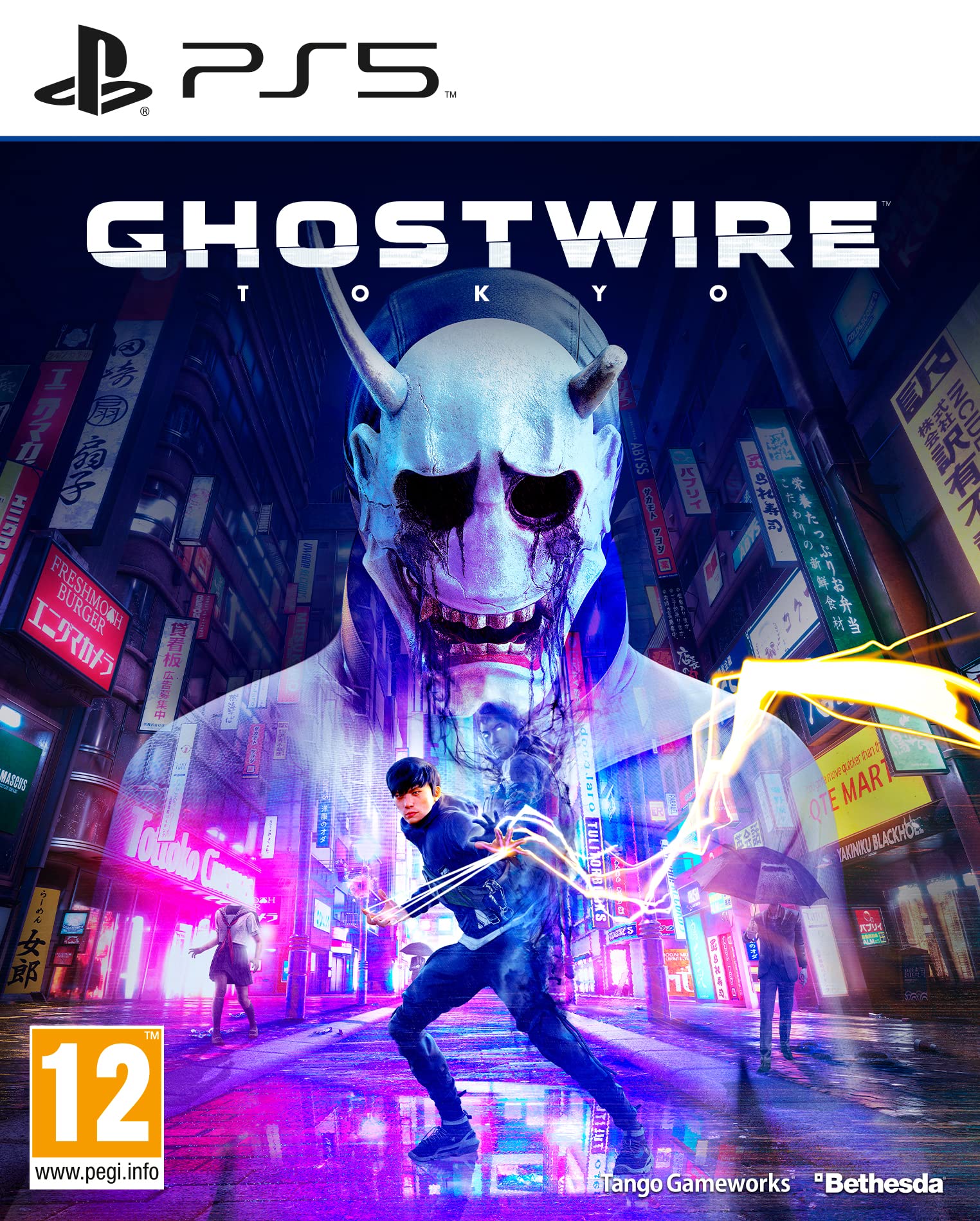PRODUCT DETAILS 【商品情報】・商品名：Ghostwire: Tokyo PS5 Game・対応機種：PlayStation 5（PS5）・仕様：北米版・言語：英語【コンディション】・海外直輸入品です。・パッケージに輸送によるスレ・小傷がある場合があります。 ■ 北米版ゲームについてのご注意（必ずお読みください） 【北米版 ゲームについてのご注意】こちらの商品は、北米版（海外仕様）のゲームソフトです。・PS5のゲームディスクはリージョンフリーのため、日本国内のPS5本体でもプレイいただけます。・ディスク版のため、ディスクドライブ非搭載のPS5 Digital Editionではご利用いただけません。・ゲーム内の表示および音声は英語です。日本語には対応しておりません。・追加コンテンツ（DLC）やオンライン機能のご利用には、北米（海外）アカウントが必要となる場合があります。・一部のタイトルでは、お手持ちの本体・環境により正常に動作しない場合があります。・海外版であることを理由とした返品・交換はお受けできません。 ■ ご注意 ・掲載画像は実物に近い色味になるよう調整しておりますが、ご利用の環境により差異が生じる場合があります。・複数店舗で在庫を共有しているため、ご注文後に在庫切れとなる場合がございます。・海外倉庫からのお取り寄せのため、発送までに数日〜2〜3週間程度かかる場合があります。 ■ 納期についてお届けの目安を必ずご確認ください。 ご注意 海外からの輸入品となります。海外輸送のため、外箱に軽微なスレ等がある場合がございますが、商品本体には影響ございません。 ※在庫状況は仕入先の在庫情報をもとに出来る限り正確に表示しておりますが、取寄せ商品のため、タイミングによりご注文後に欠品・キャンセルとなる場合がございます。