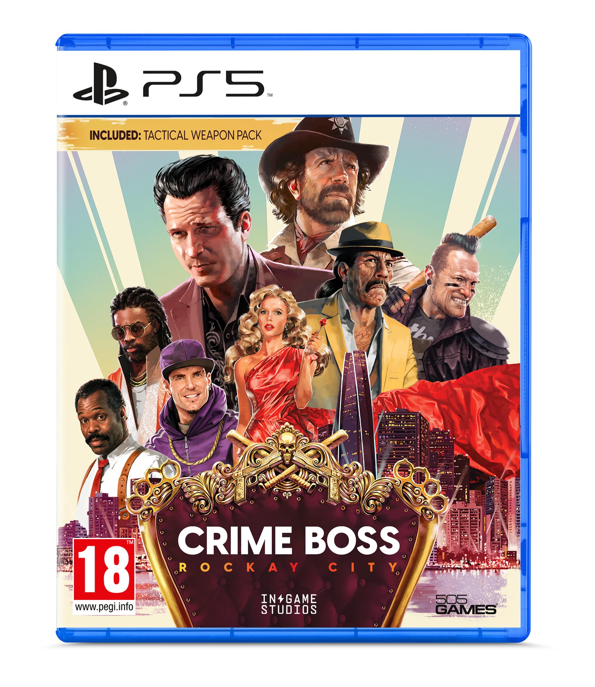 Crime Boss: Rockay City 北米版 PS5 プレイステーション5 海外版ソフト