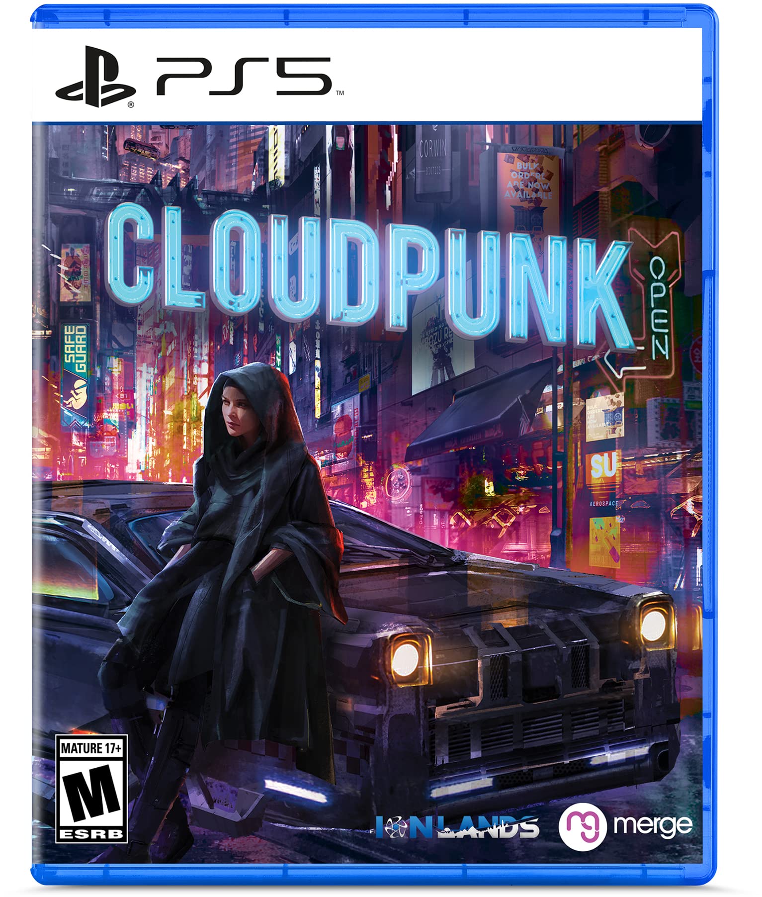 Merge Games Cloudpunk for PlayStation 5 北米版 PS5 プレイステーション5 海外版ソフト
