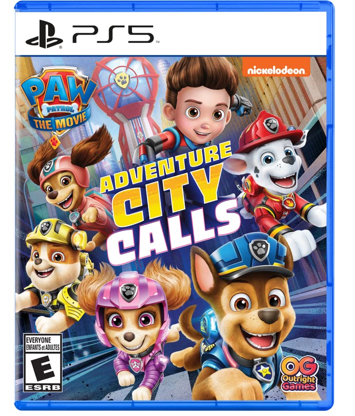 PAW Patrol The Movie: Adventure City Calls - Playstation 5 北米版 PS5 プレイステーション5 海外版ソフト