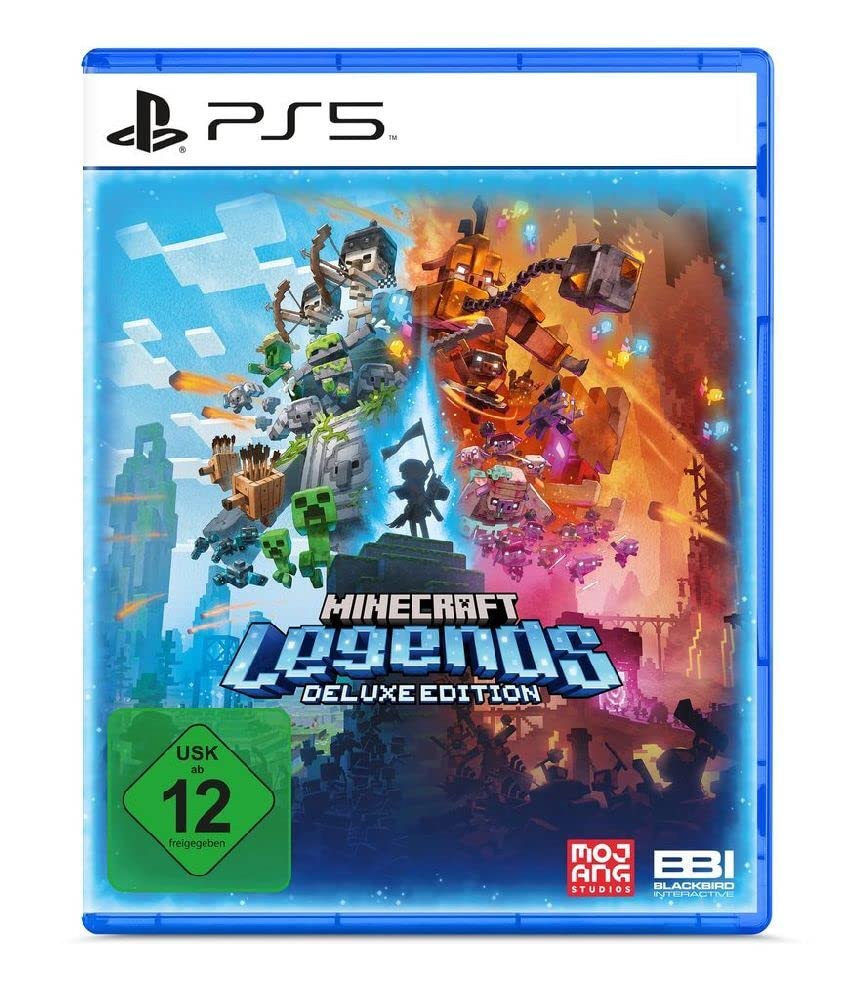 PRODUCT DETAILS 【商品情報】・商品名：Mojang Studios Minecraft Legends - Deluxe Edition - PS5・対応機種：PlayStation 5（PS5）・仕様：北米版・言語：英語【コンディション】・海外直輸入品です。・パッケージに輸送によるスレ・小傷がある場合があります。 ■ 北米版ゲームについてのご注意（必ずお読みください） 【北米版 ゲームについてのご注意】こちらの商品は、北米版（海外仕様）のゲームソフトです。・PS5のゲームディスクはリージョンフリーのため、日本国内のPS5本体でもプレイいただけます。・ディスク版のため、ディスクドライブ非搭載のPS5 Digital Editionではご利用いただけません。・ゲーム内の表示および音声は英語です。日本語には対応しておりません。・追加コンテンツ（DLC）やオンライン機能のご利用には、北米（海外）アカウントが必要となる場合があります。・一部のタイトルでは、お手持ちの本体・環境により正常に動作しない場合があります。・海外版であることを理由とした返品・交換はお受けできません。 ■ ご注意 ・掲載画像は実物に近い色味になるよう調整しておりますが、ご利用の環境により差異が生じる場合があります。・複数店舗で在庫を共有しているため、ご注文後に在庫切れとなる場合がございます。・海外倉庫からのお取り寄せのため、発送までに数日〜2〜3週間程度かかる場合があります。 ■ 納期についてお届けの目安を必ずご確認ください。 ご注意 海外からの輸入品となります。海外輸送のため、外箱に軽微なスレ等がある場合がございますが、商品本体には影響ございません。 ※在庫状況は仕入先の在庫情報をもとに出来る限り正確に表示しておりますが、取寄せ商品のため、タイミングによりご注文後に欠品・キャンセルとなる場合がございます。