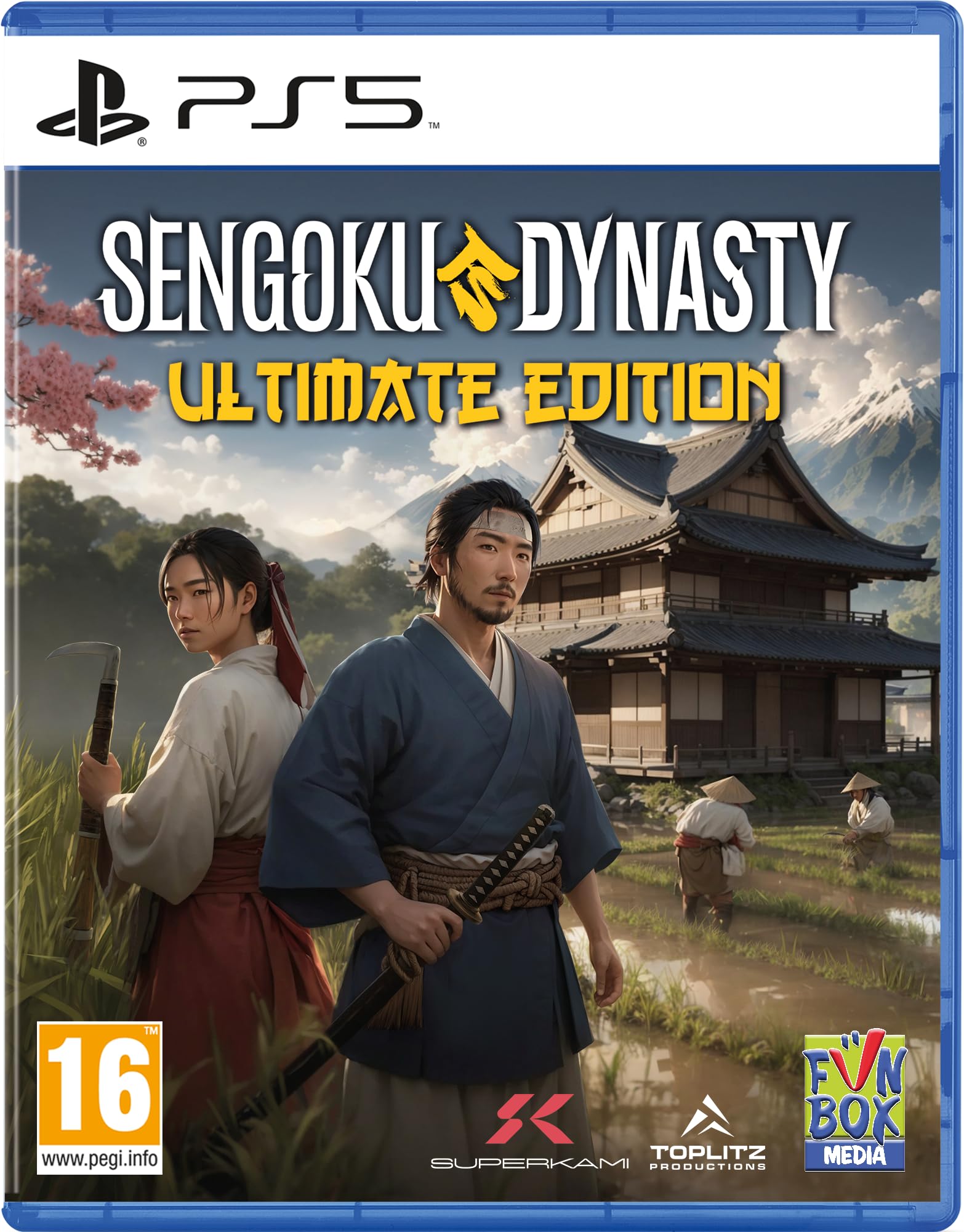 PRODUCT DETAILS 【商品情報】・商品名：Sengoku Dynasty Ultimate Edition (PS5 PlayStation 5) Game・対応機種：PlayStation 5（PS5）・仕様：北米版・言語：英語【コンディション】・海外直輸入品です。・パッケージに輸送によるスレ・小傷がある場合があります。 ■ 北米版ゲームについてのご注意（必ずお読みください） 【北米版 ゲームについてのご注意】こちらの商品は、北米版（海外仕様）のゲームソフトです。・PS5のゲームディスクはリージョンフリーのため、日本国内のPS5本体でもプレイいただけます。・ディスク版のため、ディスクドライブ非搭載のPS5 Digital Editionではご利用いただけません。・ゲーム内の表示および音声は英語です。日本語には対応しておりません。・追加コンテンツ（DLC）やオンライン機能のご利用には、北米（海外）アカウントが必要となる場合があります。・一部のタイトルでは、お手持ちの本体・環境により正常に動作しない場合があります。・海外版であることを理由とした返品・交換はお受けできません。 ■ ご注意 ・掲載画像は実物に近い色味になるよう調整しておりますが、ご利用の環境により差異が生じる場合があります。・複数店舗で在庫を共有しているため、ご注文後に在庫切れとなる場合がございます。・海外倉庫からのお取り寄せのため、発送までに数日〜2〜3週間程度かかる場合があります。 ■ 納期についてお届けの目安を必ずご確認ください。 ご注意 海外からの輸入品となります。海外輸送のため、外箱に軽微なスレ等がある場合がございますが、商品本体には影響ございません。 ※在庫状況は仕入先の在庫情報をもとに出来る限り正確に表示しておりますが、取寄せ商品のため、タイミングによりご注文後に欠品・キャンセルとなる場合がございます。