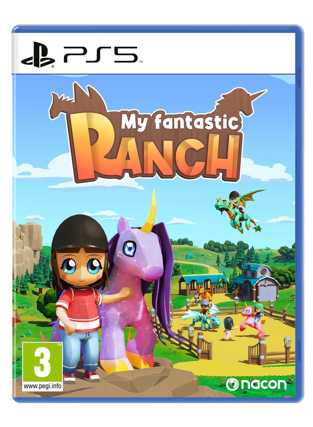 PRODUCT DETAILS 【商品情報】・商品名：Maximum Games My Fantastic Ranch (PlayStation 5)・対応機種：PlayStation 5（PS5）・仕様：北米版・言語：英語【コンディション】・海外直輸入品です。・パッケージに輸送によるスレ・小傷がある場合があります。 ■ 北米版ゲームについてのご注意（必ずお読みください） 【北米版 ゲームについてのご注意】こちらの商品は、北米版（海外仕様）のゲームソフトです。・PS5のゲームディスクはリージョンフリーのため、日本国内のPS5本体でもプレイいただけます。・ディスク版のため、ディスクドライブ非搭載のPS5 Digital Editionではご利用いただけません。・ゲーム内の表示および音声は英語です。日本語には対応しておりません。・追加コンテンツ（DLC）やオンライン機能のご利用には、北米（海外）アカウントが必要となる場合があります。・一部のタイトルでは、お手持ちの本体・環境により正常に動作しない場合があります。・海外版であることを理由とした返品・交換はお受けできません。 ■ ご注意 ・掲載画像は実物に近い色味になるよう調整しておりますが、ご利用の環境により差異が生じる場合があります。・複数店舗で在庫を共有しているため、ご注文後に在庫切れとなる場合がございます。・海外倉庫からのお取り寄せのため、発送までに数日〜2〜3週間程度かかる場合があります。 ■ 納期についてお届けの目安を必ずご確認ください。 ご注意 海外からの輸入品となります。海外輸送のため、外箱に軽微なスレ等がある場合がございますが、商品本体には影響ございません。 ※在庫状況は仕入先の在庫情報をもとに出来る限り正確に表示しておりますが、取寄せ商品のため、タイミングによりご注文後に欠品・キャンセルとなる場合がございます。