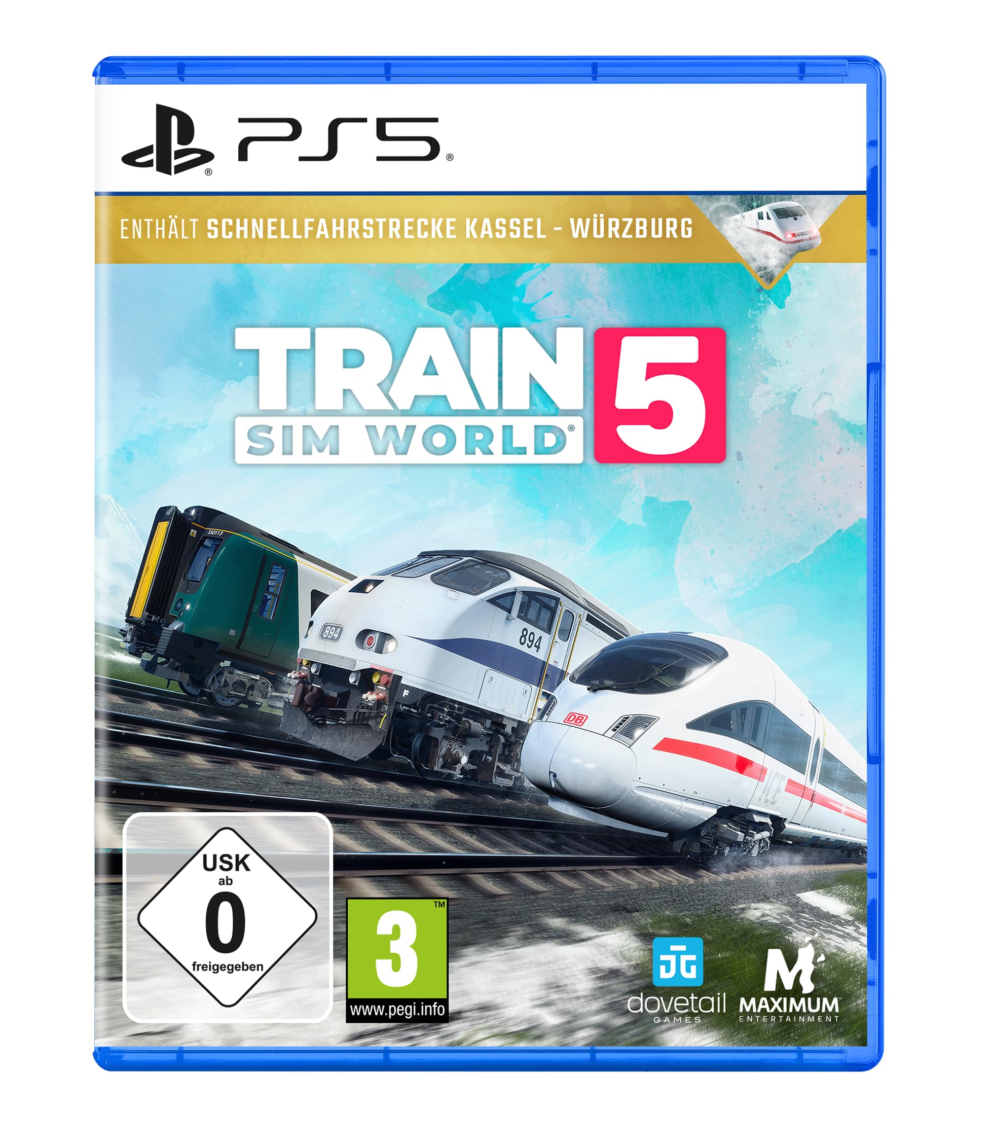 Train Sim World 5 [PS5] 北米版 PS5 プレイステーション5 海外版ソフト