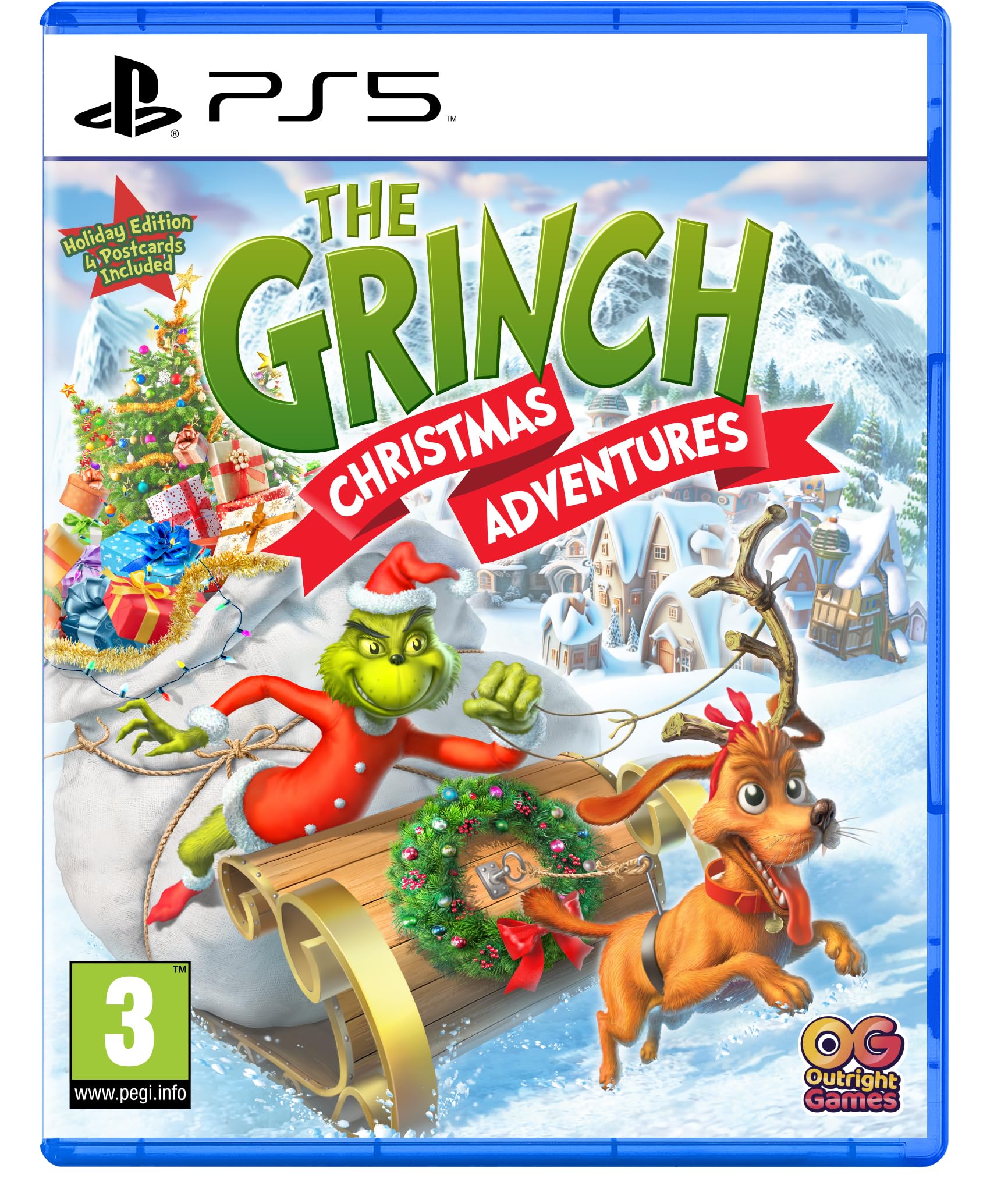 BANDAI NAMCO Entertainment The Grinch: Christmas Adventures (PS5) 北米版 PS5 プレイステーション5 海外版ソフト