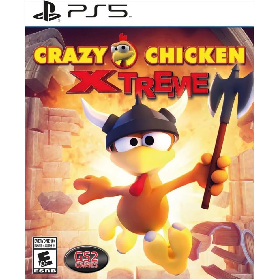 PRODUCT DETAILS 【商品情報】・商品名：Crazy Chicken Xtreme - For PlayStation 5・対応機種：PlayStation 5（PS5）・仕様：北米版・言語：英語【コンディション】・海外直輸入品です。・パッケージに輸送によるスレ・小傷がある場合があります。 ■ 北米版ゲームについてのご注意（必ずお読みください） 【北米版 ゲームについてのご注意】こちらの商品は、北米版（海外仕様）のゲームソフトです。・PS5のゲームディスクはリージョンフリーのため、日本国内のPS5本体でもプレイいただけます。・ディスク版のため、ディスクドライブ非搭載のPS5 Digital Editionではご利用いただけません。・ゲーム内の表示および音声は英語です。日本語には対応しておりません。・追加コンテンツ（DLC）やオンライン機能のご利用には、北米（海外）アカウントが必要となる場合があります。・一部のタイトルでは、お手持ちの本体・環境により正常に動作しない場合があります。・海外版であることを理由とした返品・交換はお受けできません。 ■ ご注意 ・掲載画像は実物に近い色味になるよう調整しておりますが、ご利用の環境により差異が生じる場合があります。・複数店舗で在庫を共有しているため、ご注文後に在庫切れとなる場合がございます。・海外倉庫からのお取り寄せのため、発送までに数日〜2〜3週間程度かかる場合があります。 ■ 納期についてお届けの目安を必ずご確認ください。 ご注意 海外からの輸入品となります。海外輸送のため、外箱に軽微なスレ等がある場合がございますが、商品本体には影響ございません。 ※在庫状況は仕入先の在庫情報をもとに出来る限り正確に表示しておりますが、取寄せ商品のため、タイミングによりご注文後に欠品・キャンセルとなる場合がございます。