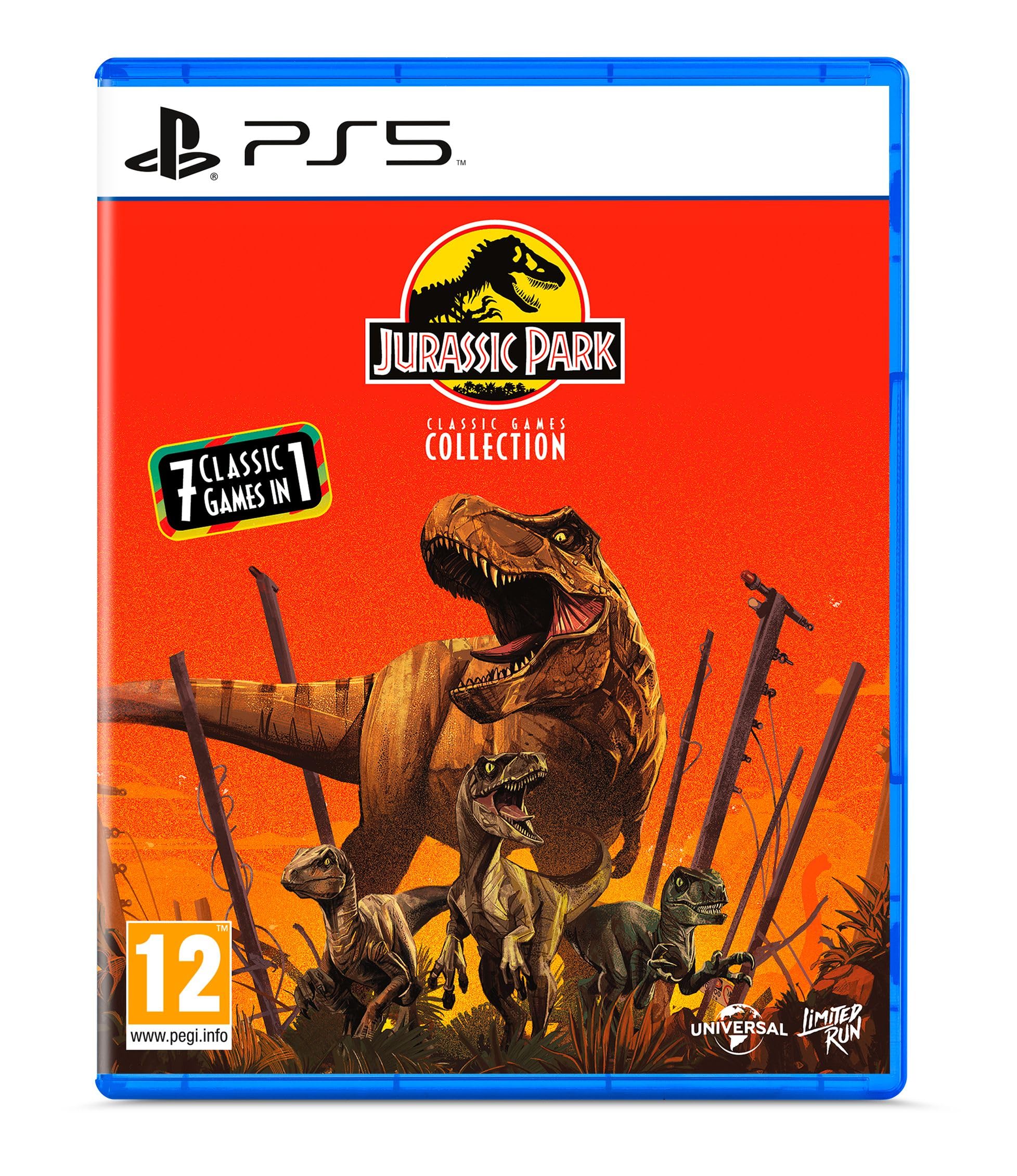 Jurassic Park: Classic Games Collection 北米版 PS5 プレイステーション5 海外版ソフト