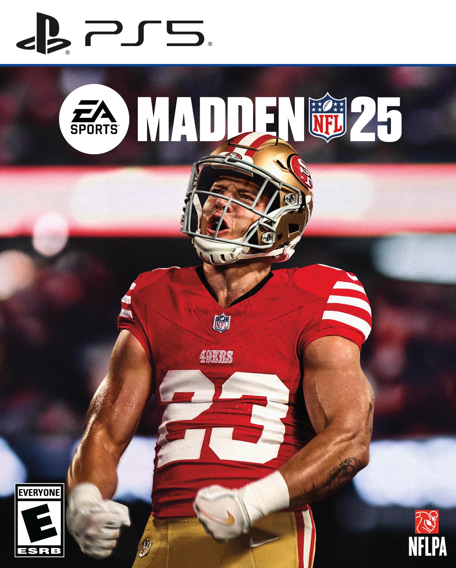 PRODUCT DETAILS 【商品情報】・商品名：PS5 Madden NFL 25 BL・対応機種：PlayStation 5（PS5）・仕様：北米版・言語：英語【コンディション】・海外直輸入品です。・パッケージに輸送によるスレ・小傷がある場合があります。 ■ 北米版ゲームについてのご注意（必ずお読みください） 【北米版 ゲームについてのご注意】こちらの商品は、北米版（海外仕様）のゲームソフトです。・PS5のゲームディスクはリージョンフリーのため、日本国内のPS5本体でもプレイいただけます。・ディスク版のため、ディスクドライブ非搭載のPS5 Digital Editionではご利用いただけません。・ゲーム内の表示および音声は英語です。日本語には対応しておりません。・追加コンテンツ（DLC）やオンライン機能のご利用には、北米（海外）アカウントが必要となる場合があります。・一部のタイトルでは、お手持ちの本体・環境により正常に動作しない場合があります。・海外版であることを理由とした返品・交換はお受けできません。 ■ ご注意 ・掲載画像は実物に近い色味になるよう調整しておりますが、ご利用の環境により差異が生じる場合があります。・複数店舗で在庫を共有しているため、ご注文後に在庫切れとなる場合がございます。・海外倉庫からのお取り寄せのため、発送までに数日〜2〜3週間程度かかる場合があります。 ■ 納期についてお届けの目安を必ずご確認ください。 ご注意 海外からの輸入品となります。海外輸送のため、外箱に軽微なスレ等がある場合がございますが、商品本体には影響ございません。 ※在庫状況は仕入先の在庫情報をもとに出来る限り正確に表示しておりますが、取寄せ商品のため、タイミングによりご注文後に欠品・キャンセルとなる場合がございます。