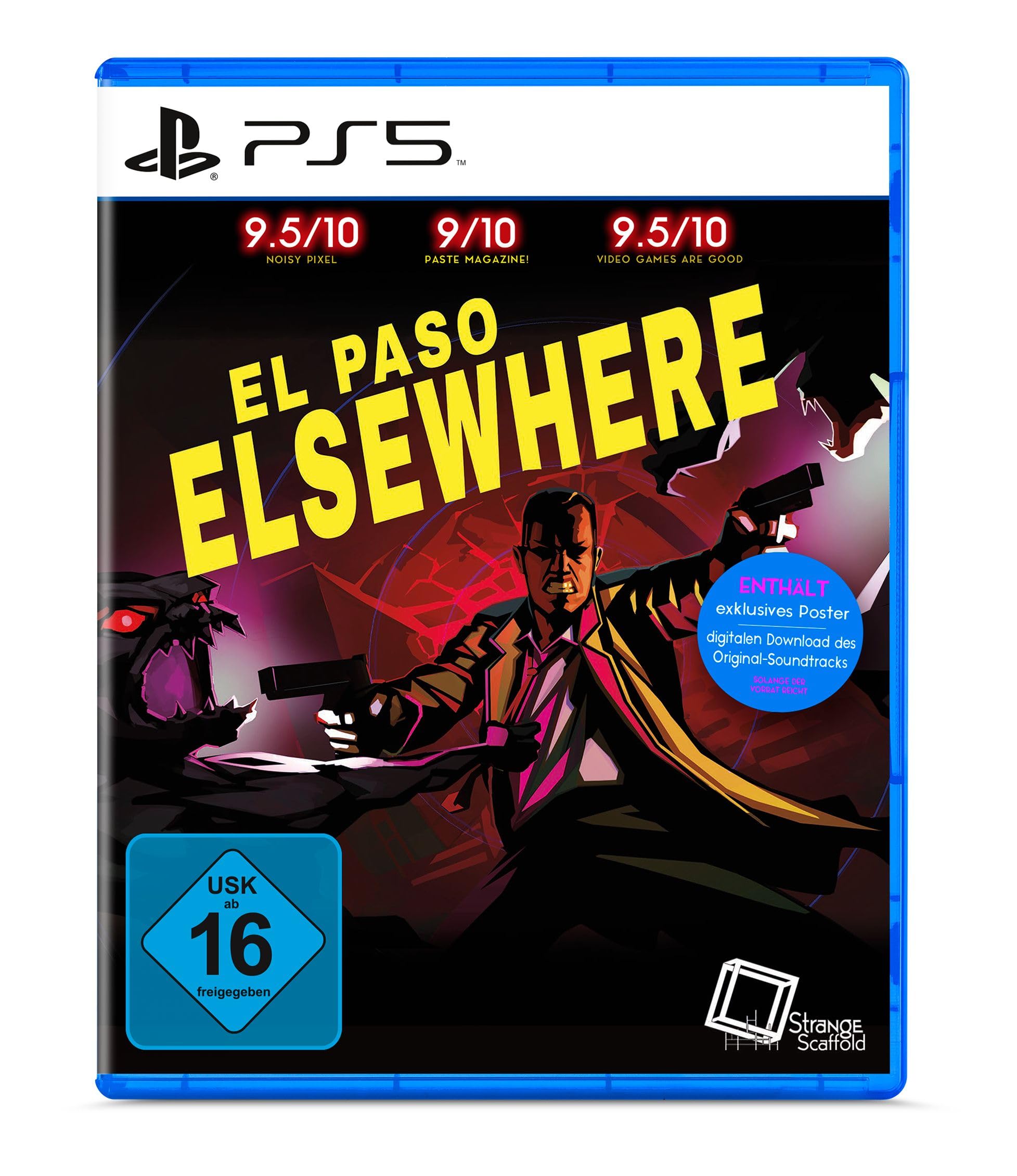 PRODUCT DETAILS 【商品情報】・商品名：El Paso, Elsewhere - PS5・対応機種：PlayStation 5（PS5）・仕様：北米版・言語：英語【コンディション】・海外直輸入品です。・パッケージに輸送によるスレ・小傷がある場合があります。 ■ 北米版ゲームについてのご注意（必ずお読みください） 【北米版 ゲームについてのご注意】こちらの商品は、北米版（海外仕様）のゲームソフトです。・PS5のゲームディスクはリージョンフリーのため、日本国内のPS5本体でもプレイいただけます。・ディスク版のため、ディスクドライブ非搭載のPS5 Digital Editionではご利用いただけません。・ゲーム内の表示および音声は英語です。日本語には対応しておりません。・追加コンテンツ（DLC）やオンライン機能のご利用には、北米（海外）アカウントが必要となる場合があります。・一部のタイトルでは、お手持ちの本体・環境により正常に動作しない場合があります。・海外版であることを理由とした返品・交換はお受けできません。 ■ ご注意 ・掲載画像は実物に近い色味になるよう調整しておりますが、ご利用の環境により差異が生じる場合があります。・複数店舗で在庫を共有しているため、ご注文後に在庫切れとなる場合がございます。・海外倉庫からのお取り寄せのため、発送までに数日〜2〜3週間程度かかる場合があります。 ■ 納期についてお届けの目安を必ずご確認ください。 ご注意 海外からの輸入品となります。海外輸送のため、外箱に軽微なスレ等がある場合がございますが、商品本体には影響ございません。 ※在庫状況は仕入先の在庫情報をもとに出来る限り正確に表示しておりますが、取寄せ商品のため、タイミングによりご注文後に欠品・キャンセルとなる場合がございます。