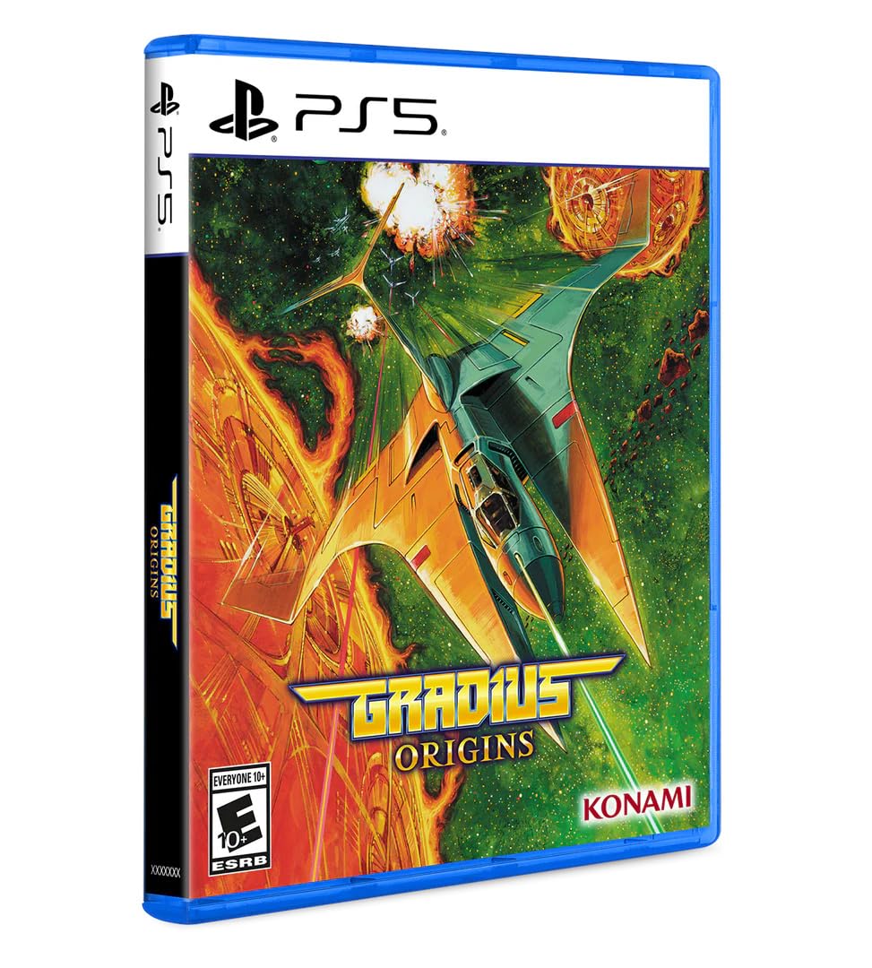Gradius Origins with Gradius 2 Cover Art (Limited Run Games #142) - for Playstation 5 北米版 PS5 プレイステーション5 海外版ソフト