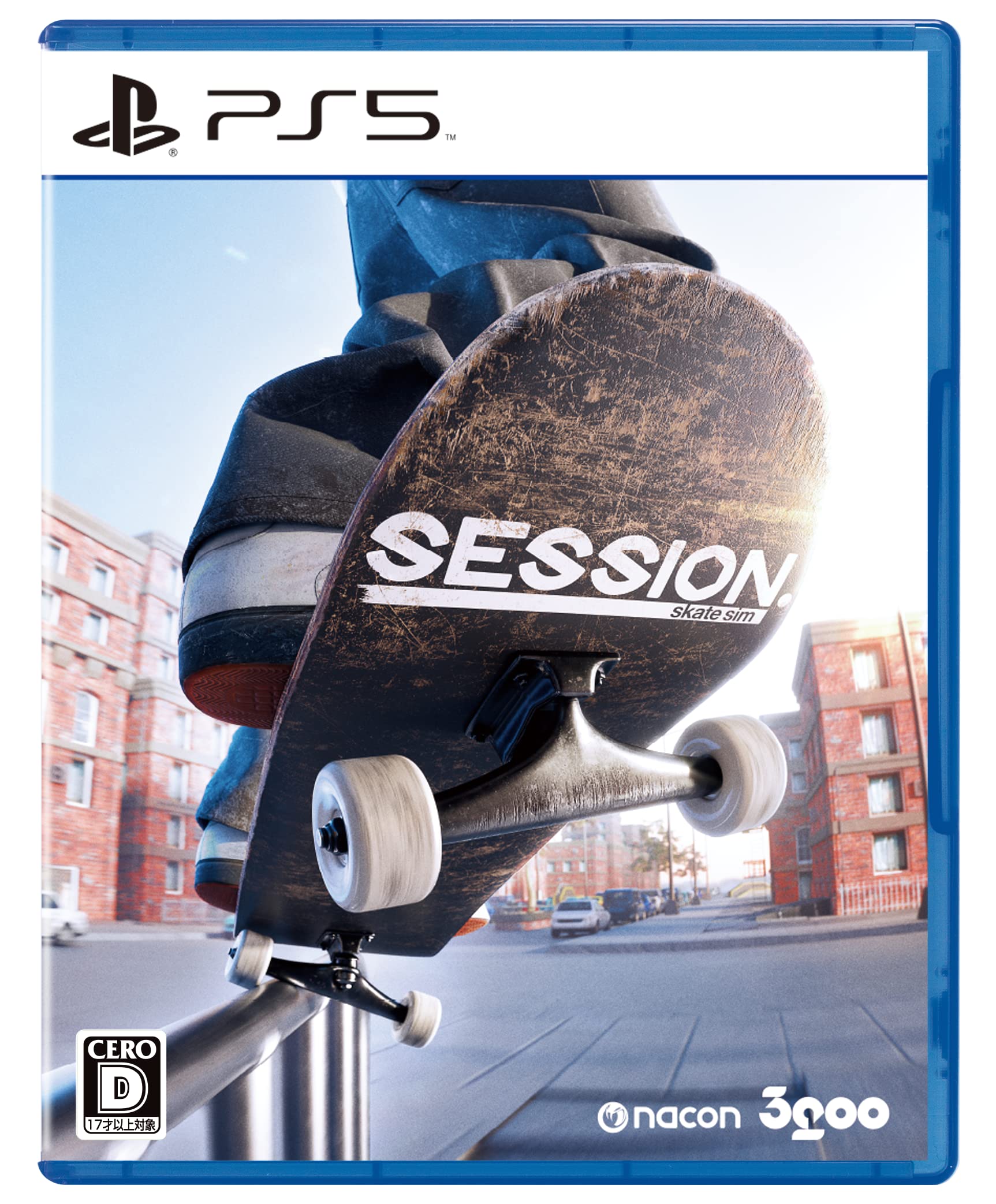 PRODUCT DETAILS 【商品情報】・商品名：PS5 Session: Skate Sim・対応機種：PlayStation 5（PS5）・仕様：北米版・言語：英語【コンディション】・海外直輸入品です。・パッケージに輸送によるスレ・小傷がある場合があります。 ■ 北米版ゲームについてのご注意（必ずお読みください） 【北米版 ゲームについてのご注意】こちらの商品は、北米版（海外仕様）のゲームソフトです。・PS5のゲームディスクはリージョンフリーのため、日本国内のPS5本体でもプレイいただけます。・ディスク版のため、ディスクドライブ非搭載のPS5 Digital Editionではご利用いただけません。・ゲーム内の表示および音声は英語です。日本語には対応しておりません。・追加コンテンツ（DLC）やオンライン機能のご利用には、北米（海外）アカウントが必要となる場合があります。・一部のタイトルでは、お手持ちの本体・環境により正常に動作しない場合があります。・海外版であることを理由とした返品・交換はお受けできません。 ■ ご注意 ・掲載画像は実物に近い色味になるよう調整しておりますが、ご利用の環境により差異が生じる場合があります。・複数店舗で在庫を共有しているため、ご注文後に在庫切れとなる場合がございます。・海外倉庫からのお取り寄せのため、発送までに数日〜2〜3週間程度かかる場合があります。 ■ 納期についてお届けの目安を必ずご確認ください。 ご注意 海外からの輸入品となります。海外輸送のため、外箱に軽微なスレ等がある場合がございますが、商品本体には影響ございません。 ※在庫状況は仕入先の在庫情報をもとに出来る限り正確に表示しておりますが、取寄せ商品のため、タイミングによりご注文後に欠品・キャンセルとなる場合がございます。