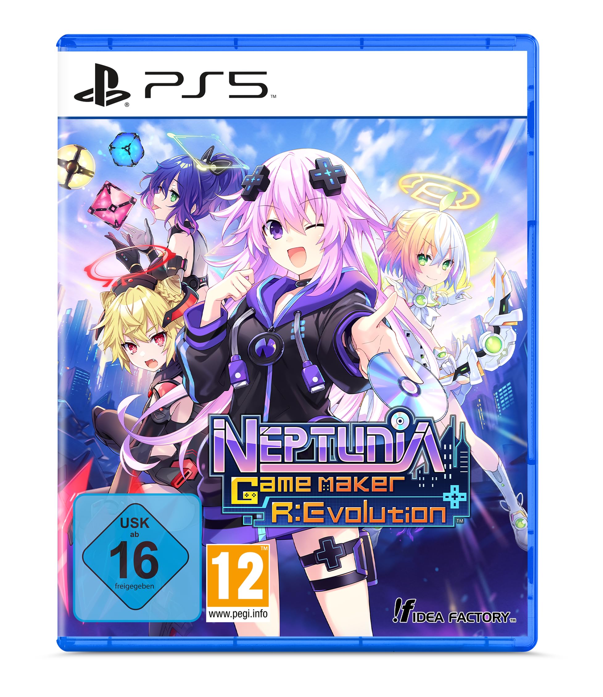 Neptunia Game Maker R:Evolution - Standard Edition (PS5) 北米版 PS5 プレイステーション5 海外版ソフト