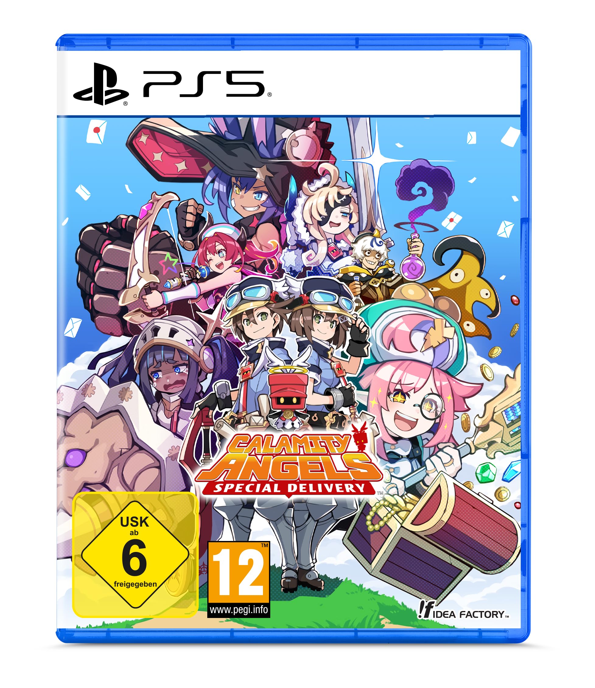 PRODUCT DETAILS 【商品情報】・商品名：Calamity Angels: Special Delivery (PS5)・対応機種：PlayStation 5（PS5）・仕様：北米版・言語：英語【コンディション】・海外直輸入品です。・パッケージに輸送によるスレ・小傷がある場合があります。 ■ 北米版ゲームについてのご注意（必ずお読みください） 【北米版 ゲームについてのご注意】こちらの商品は、北米版（海外仕様）のゲームソフトです。・PS5のゲームディスクはリージョンフリーのため、日本国内のPS5本体でもプレイいただけます。・ディスク版のため、ディスクドライブ非搭載のPS5 Digital Editionではご利用いただけません。・ゲーム内の表示および音声は英語です。日本語には対応しておりません。・追加コンテンツ（DLC）やオンライン機能のご利用には、北米（海外）アカウントが必要となる場合があります。・一部のタイトルでは、お手持ちの本体・環境により正常に動作しない場合があります。・海外版であることを理由とした返品・交換はお受けできません。 ■ ご注意 ・掲載画像は実物に近い色味になるよう調整しておりますが、ご利用の環境により差異が生じる場合があります。・複数店舗で在庫を共有しているため、ご注文後に在庫切れとなる場合がございます。・海外倉庫からのお取り寄せのため、発送までに数日〜2〜3週間程度かかる場合があります。 ■ 納期についてお届けの目安を必ずご確認ください。 ご注意 海外からの輸入品となります。海外輸送のため、外箱に軽微なスレ等がある場合がございますが、商品本体には影響ございません。 ※在庫状況は仕入先の在庫情報をもとに出来る限り正確に表示しておりますが、取寄せ商品のため、タイミングによりご注文後に欠品・キャンセルとなる場合がございます。