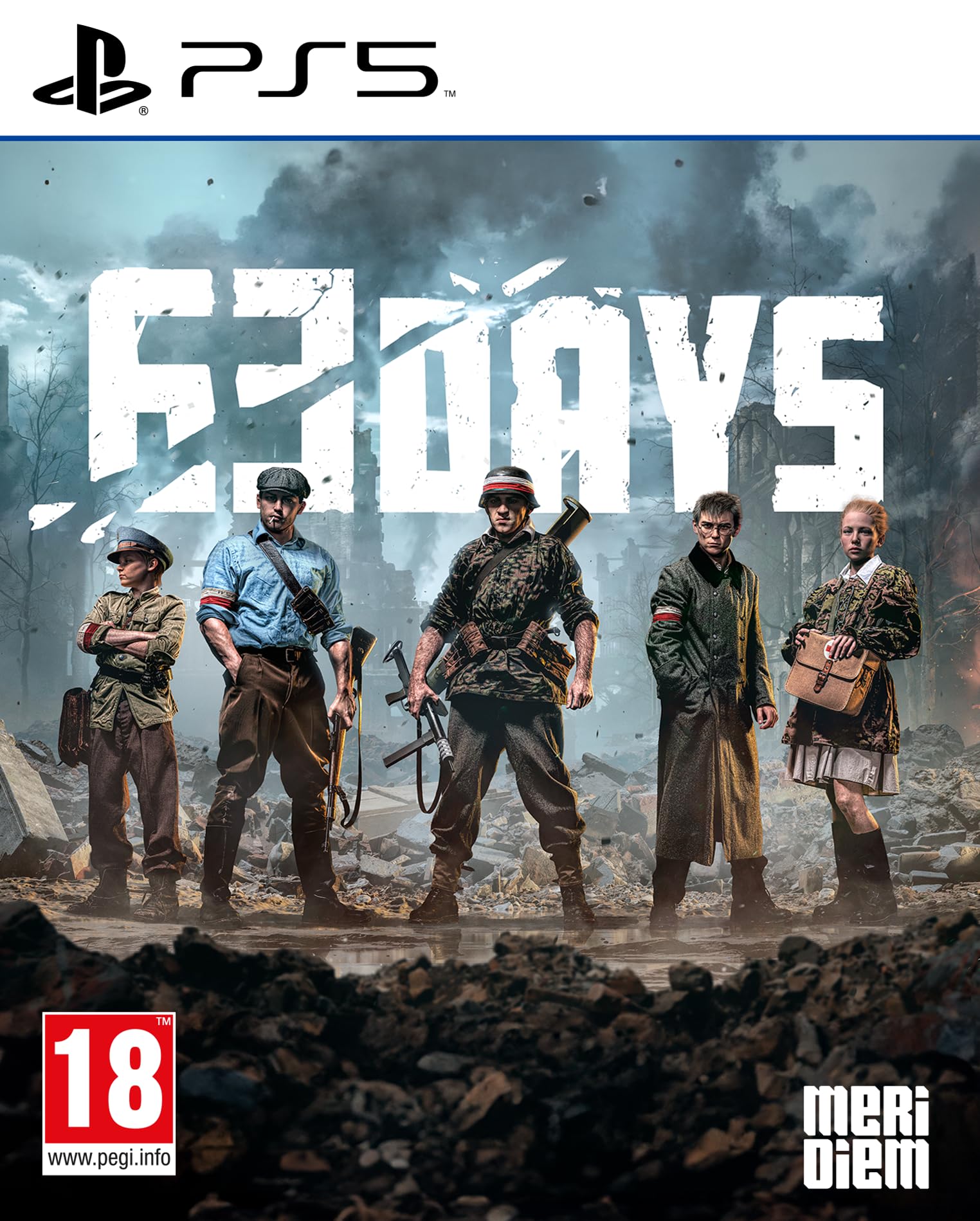 63 Days: The Home Army Edition - For PlayStation 5 北米版 PS5 プレイステーション5 海外版ソフト