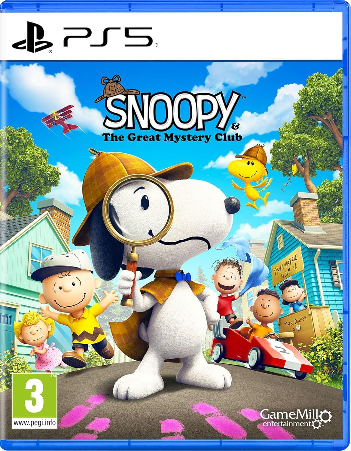 Snoopy & The Great Mystery Club - P5 北米版 PS5 プレイステーション5 海外版ソフト
