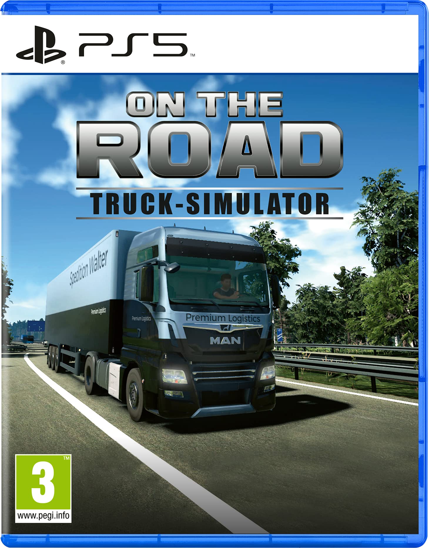 Arosoft On The Road Truck Simulator (PLAYSTATION 5) 北米版 PS5 プレイステーション5 海外版ソフト