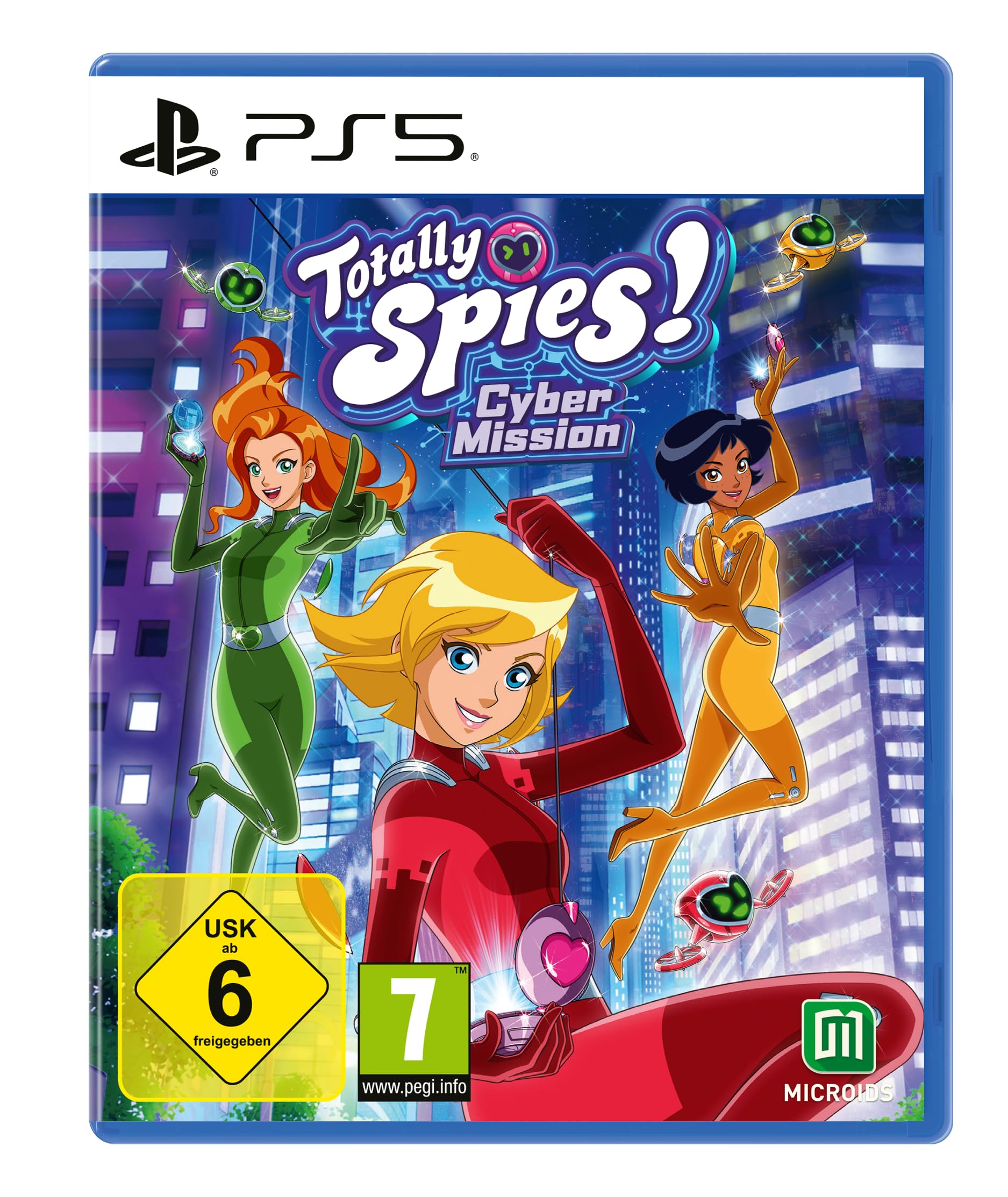 Totally Spies! - Cyber Mission [PS5] [Blu-ray] 北米版 PS5 プレイステーション5 海外版ソフト